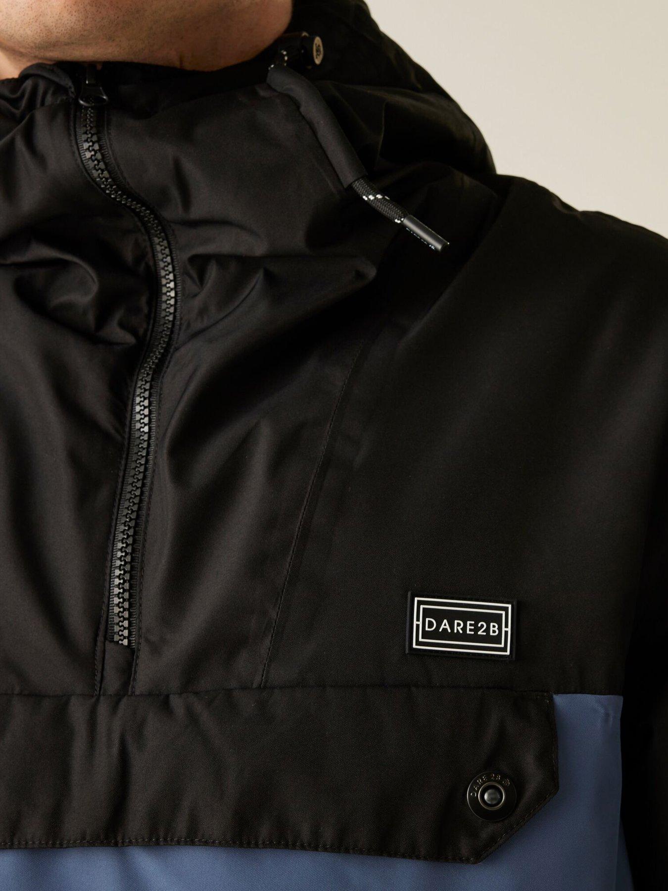 Image 4 of 6 of Dare 2b Mens Skiing Freeride Ii Jacket - Black/blue