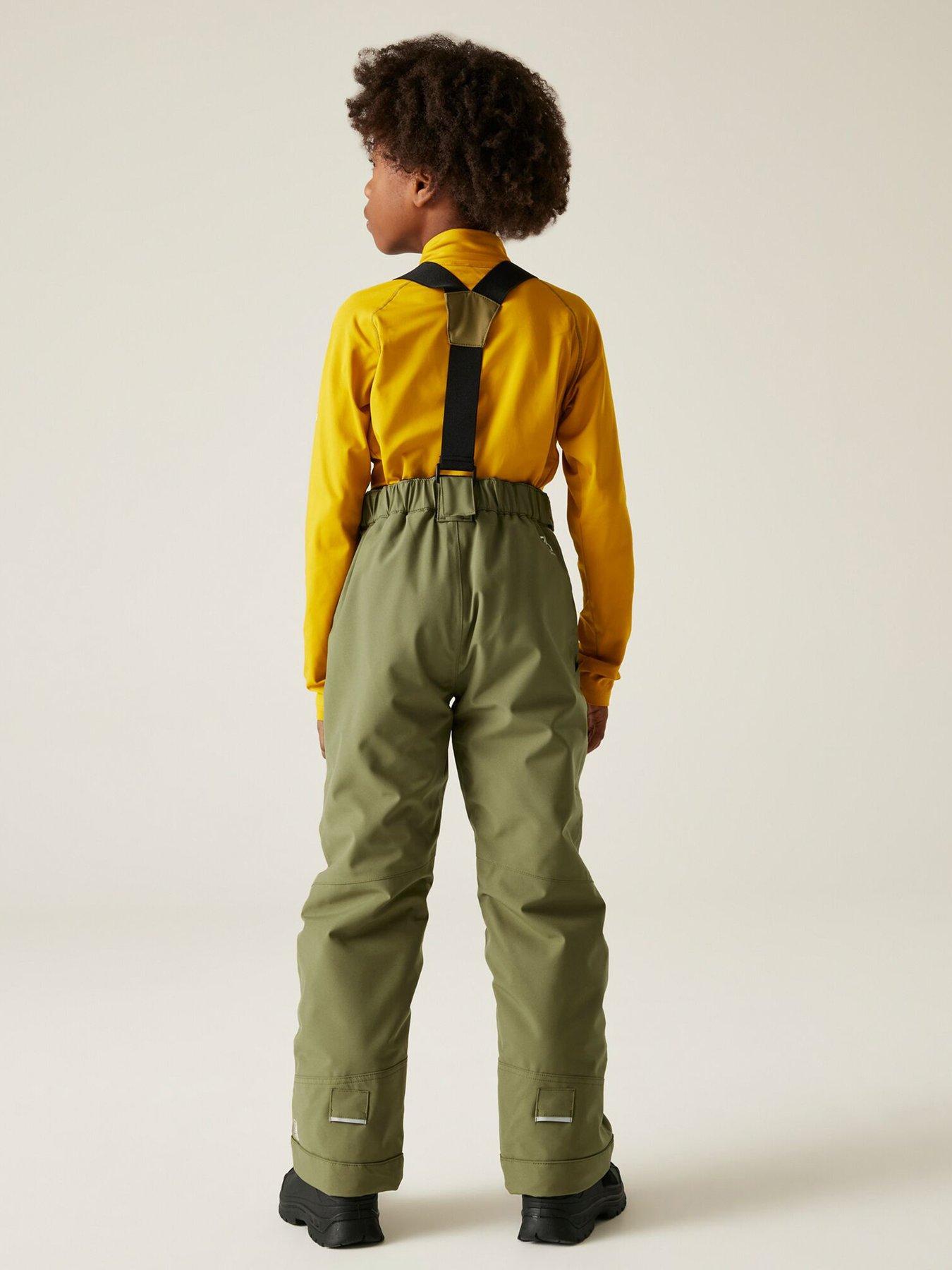  image of dare-2b-boys-skiing-outmove-ii-pants-green