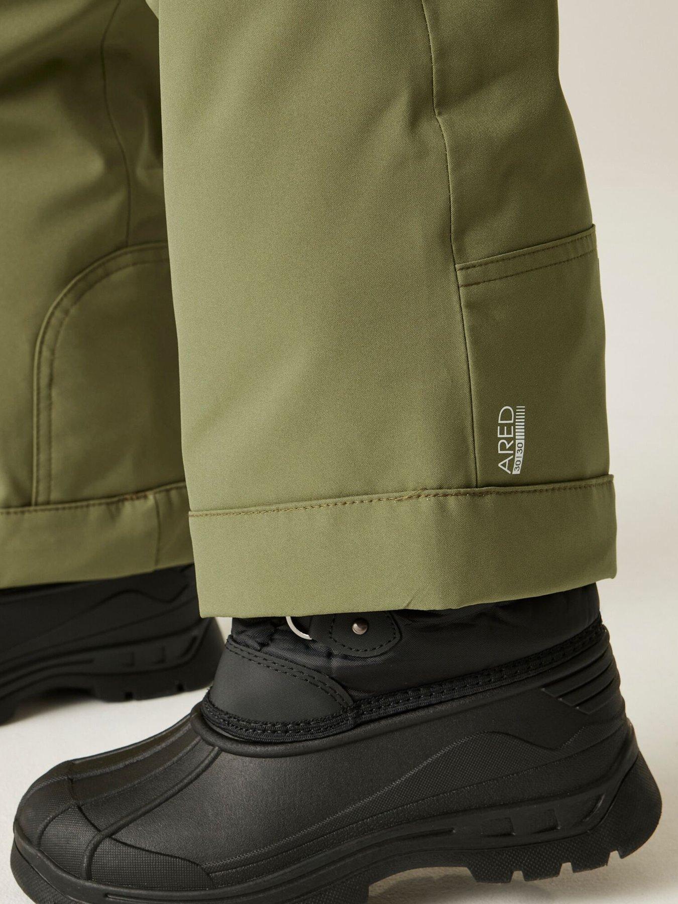  image of dare-2b-boys-skiing-outmove-ii-pants-green