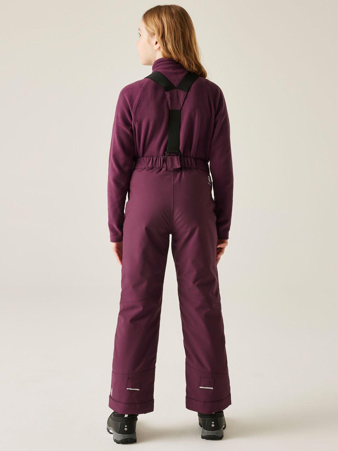  image of dare-2b-girls-skiing-outmove-ii-pants-purple