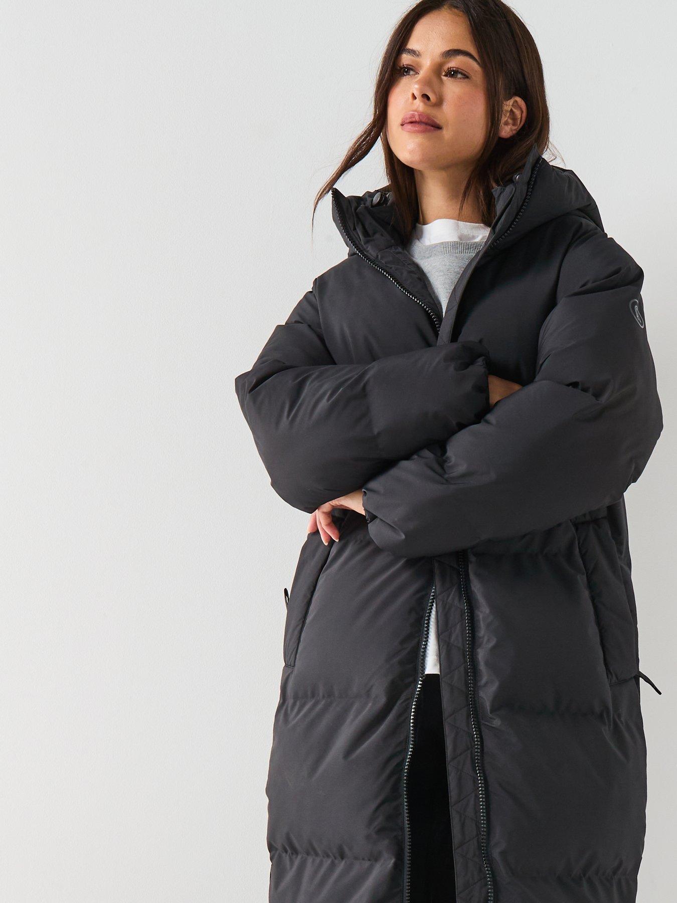 undefined Womens Fellbarrow Hooded Insulated Jackets -Black