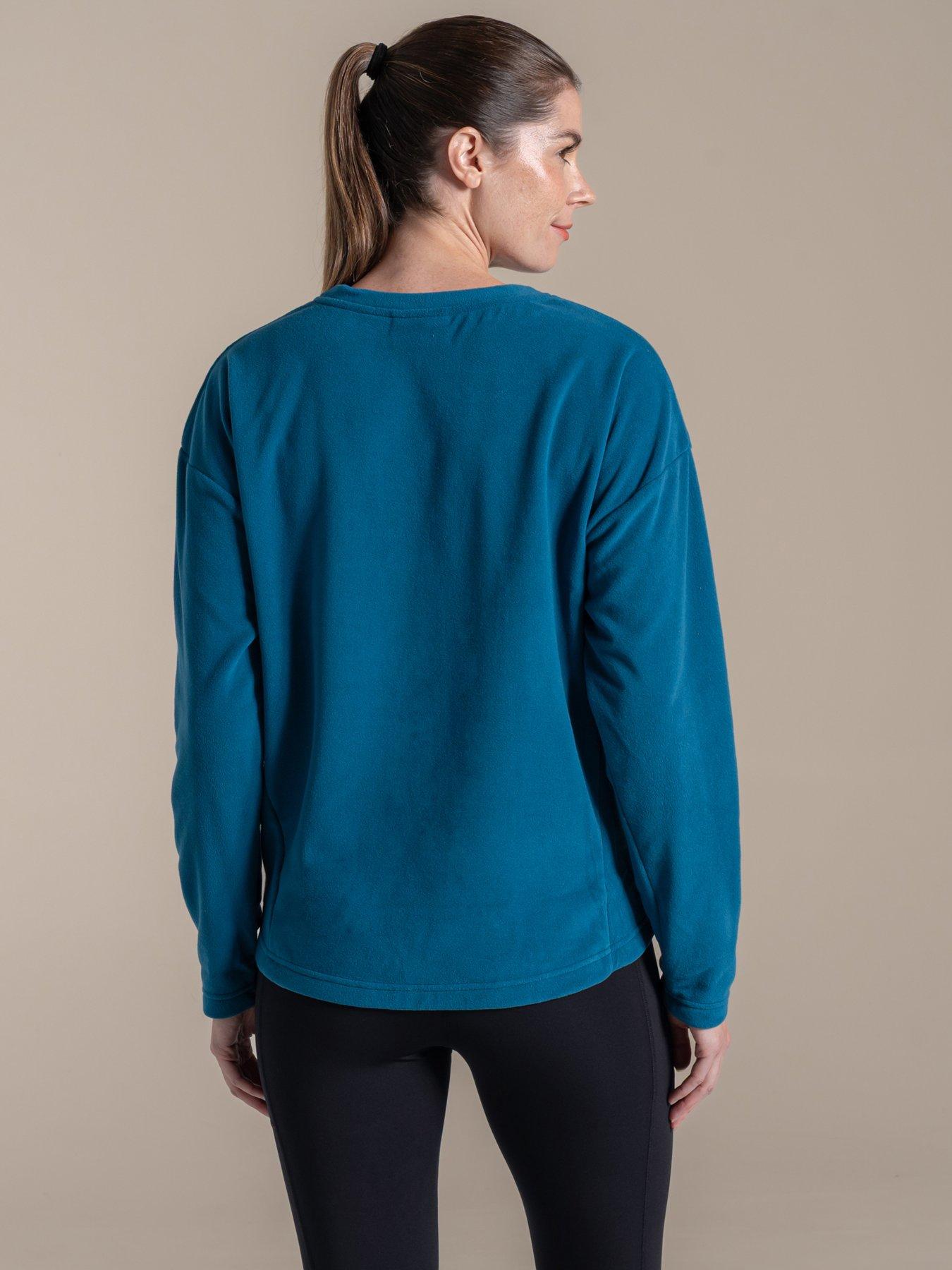 Image 2 of 4 of Craghoppers Womens Miska Crew Neck Sweatshirt Fleece - Blue