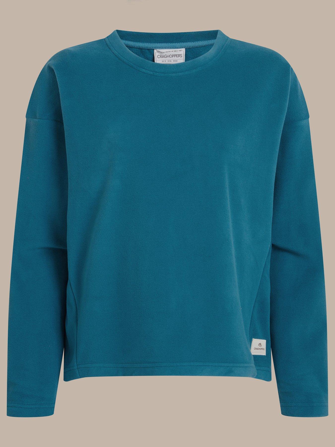 Image 3 of 4 of Craghoppers Womens Miska Crew Neck Sweatshirt Fleece - Blue