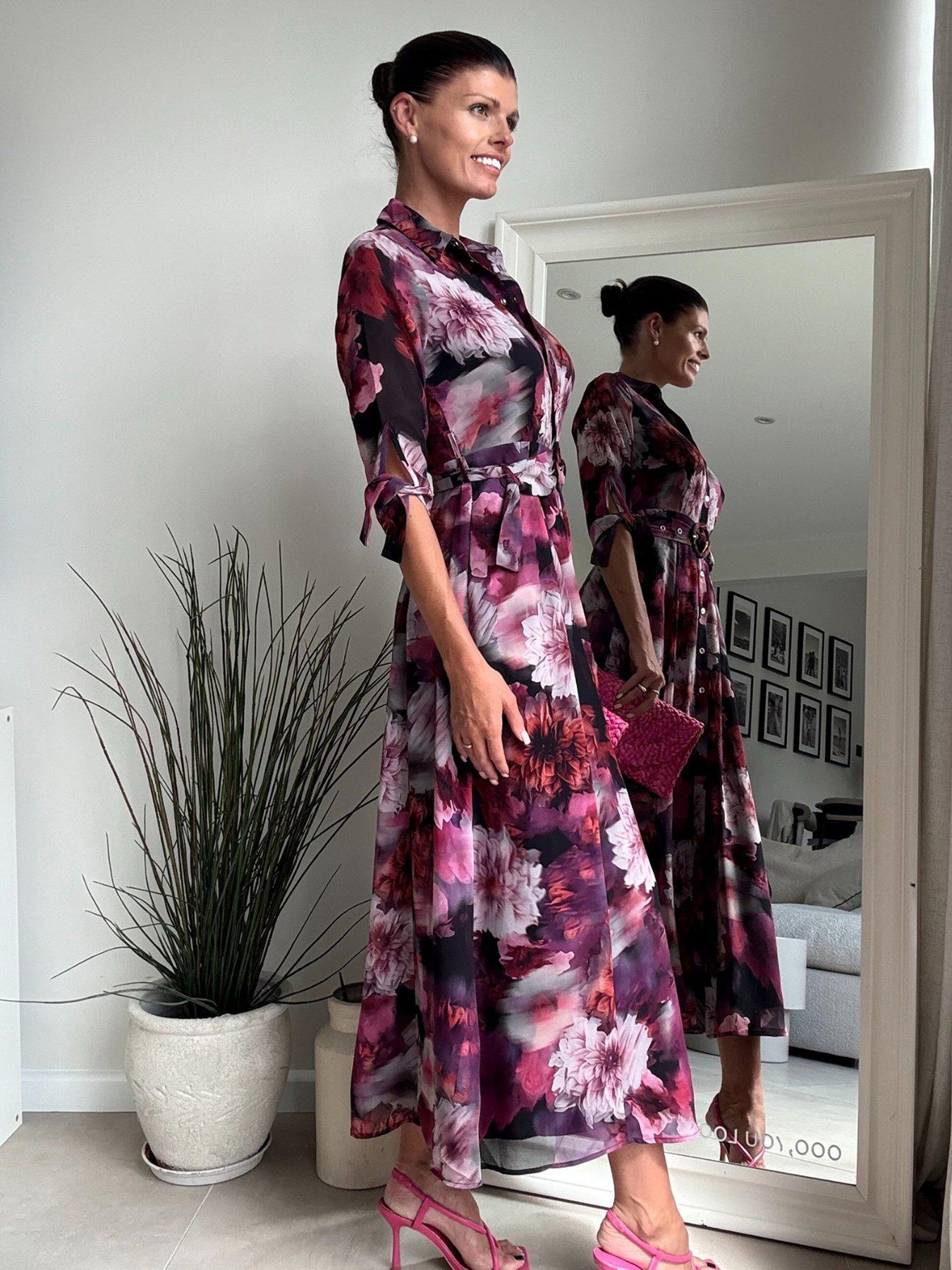 Image 4 of 4 of Style Cheat Daphne Floral Dress - Multi