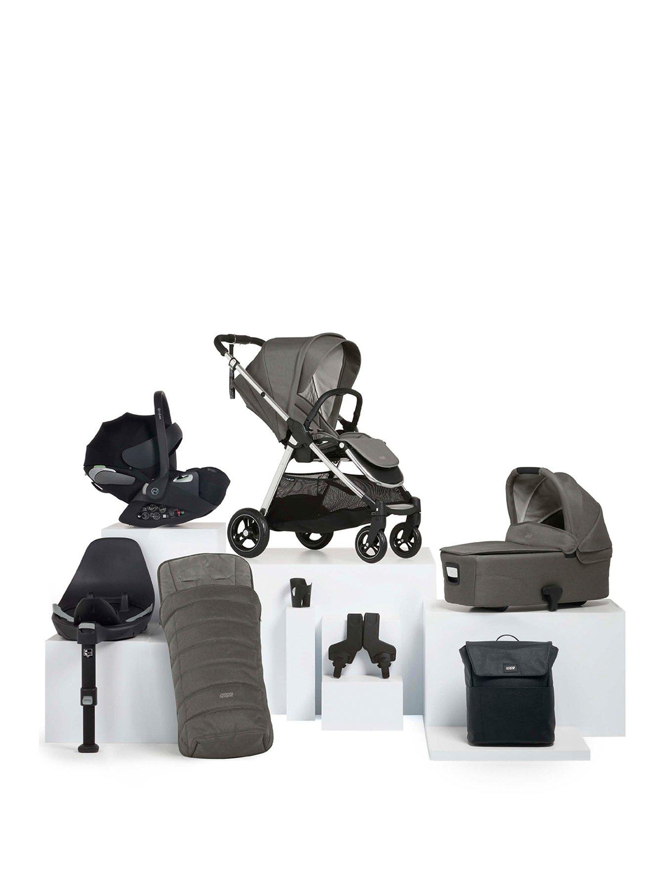 Mamas & Papas Flip XT3 Harbour Grey 8 Piece Complete Cloud T Kit