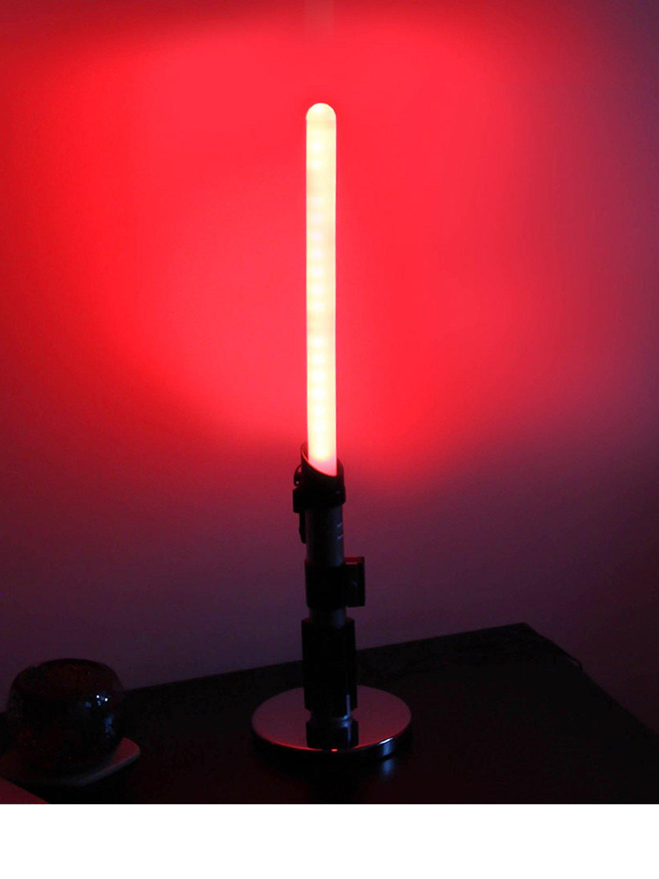 front image of star-wars-darth-vader-light-saber-desk-lamp