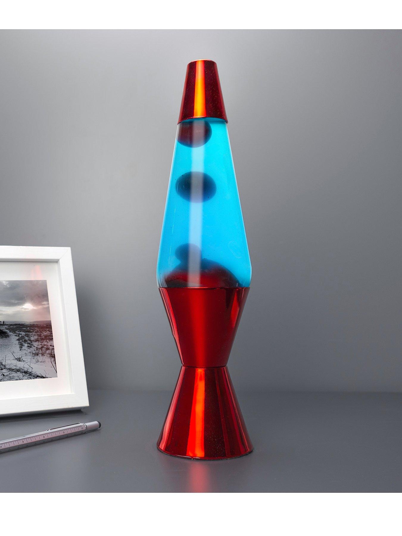 undefined Blue Molten Lamp