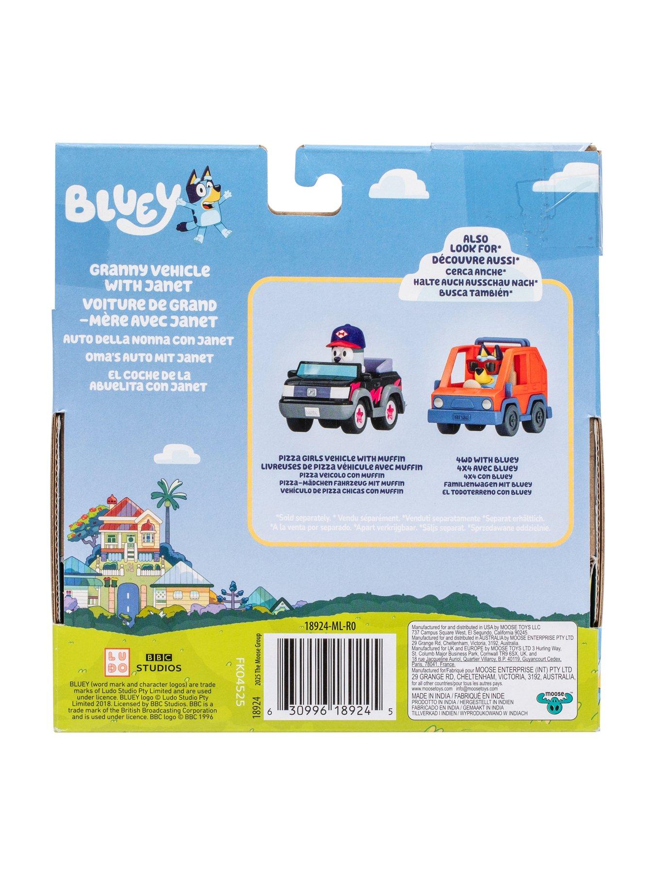 Image 7 of 8 of Bluey Basic Vehicle Grannies Car With Janet