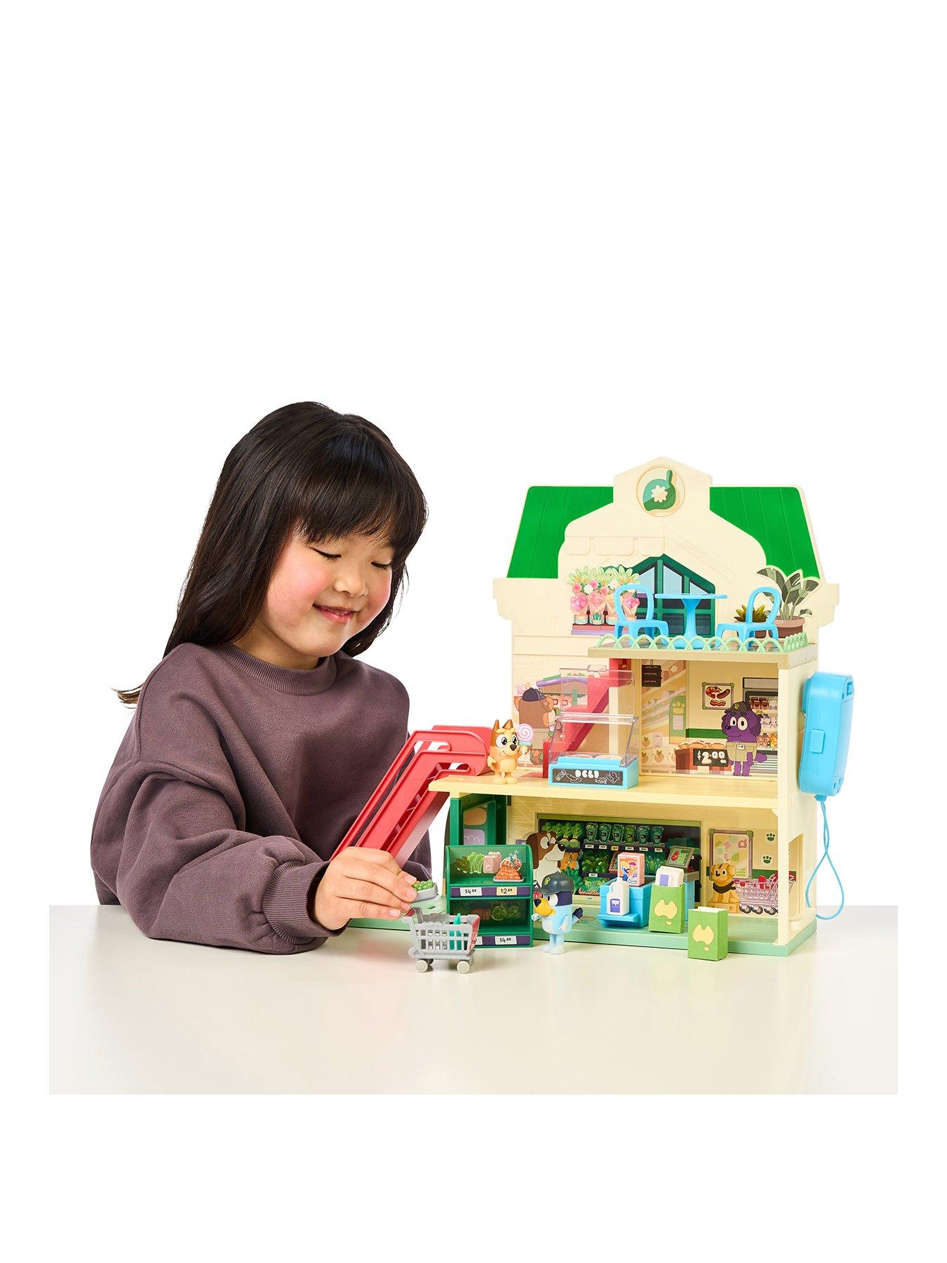 Image 1 of 8 of Bluey Working Escalator &amp; Sounds Supermarket Playset