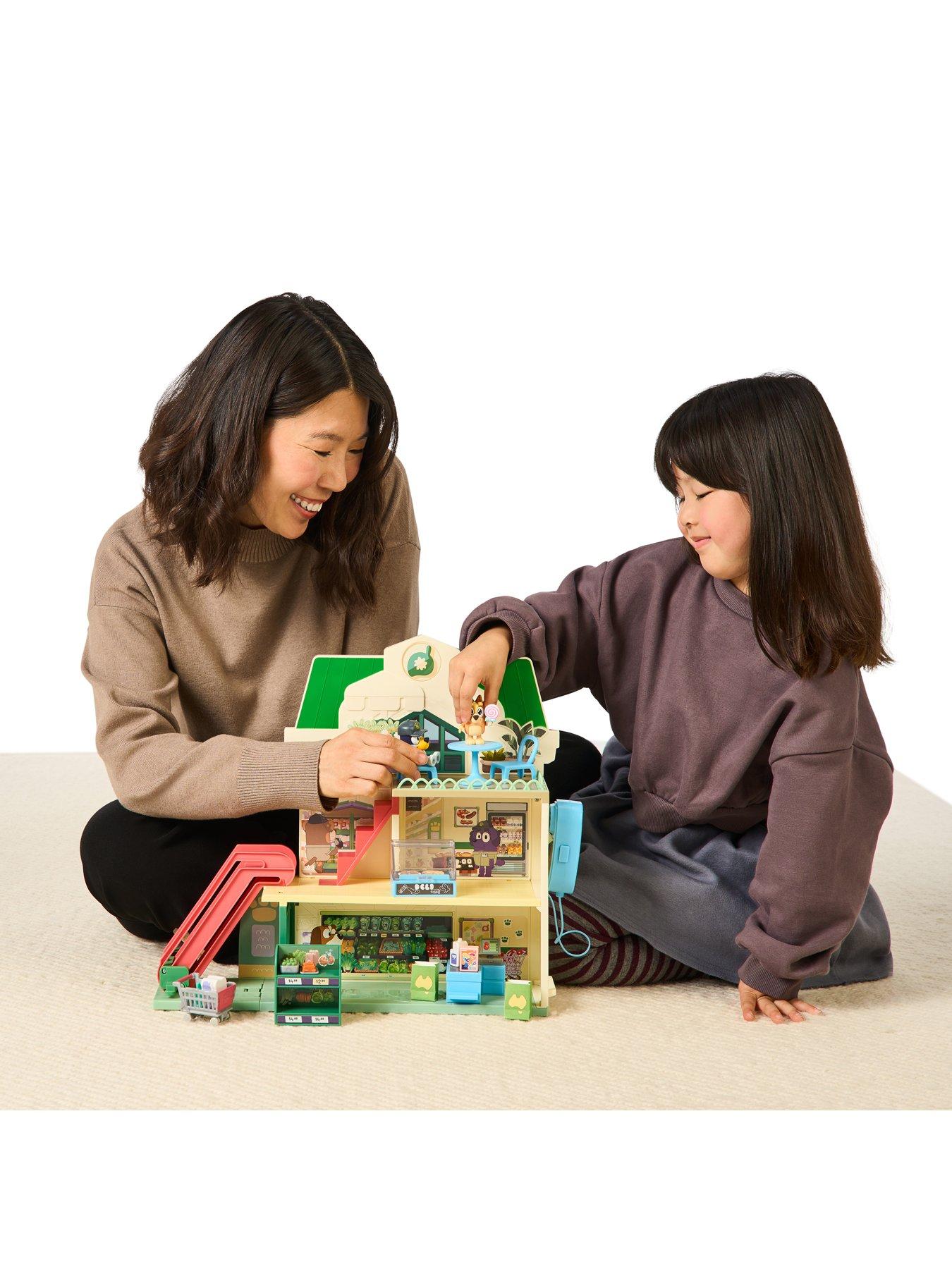 Image 4 of 8 of Bluey Working Escalator &amp; Sounds Supermarket Playset