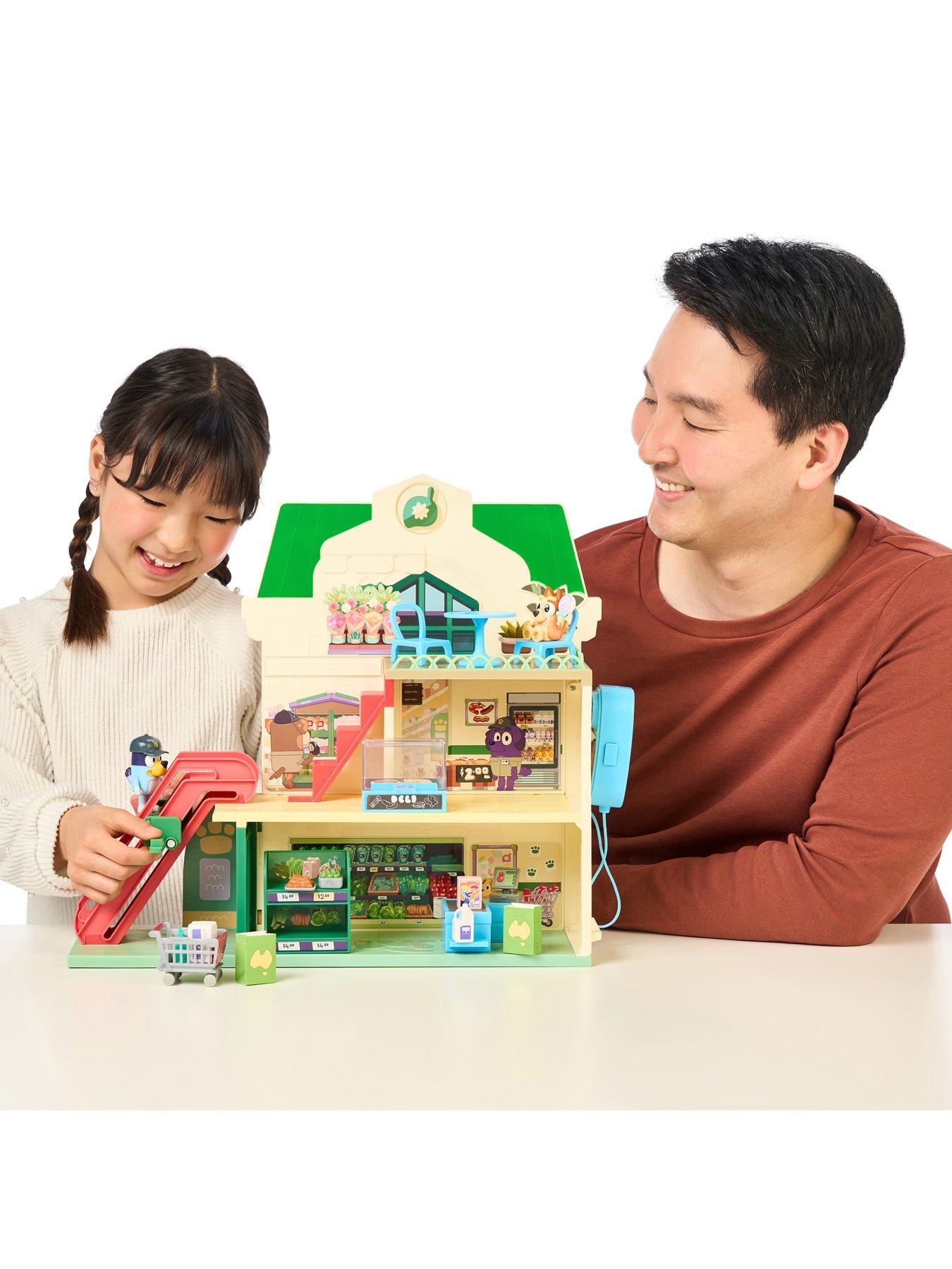 Image 6 of 8 of Bluey Working Escalator &amp; Sounds Supermarket Playset