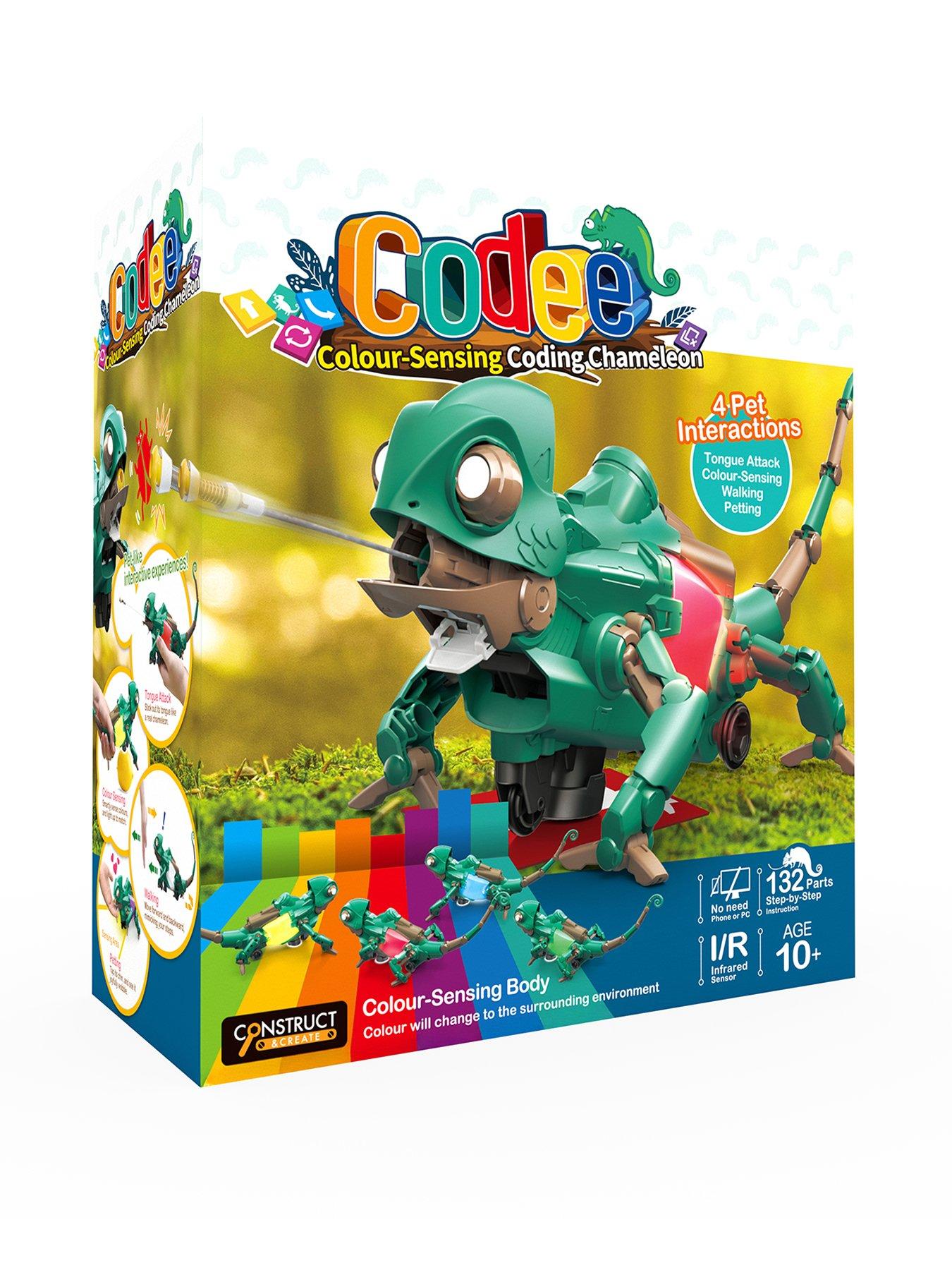 Image 1 of 6 of Construct And Create Codee Colour-Sensing Chameleon Building Kit