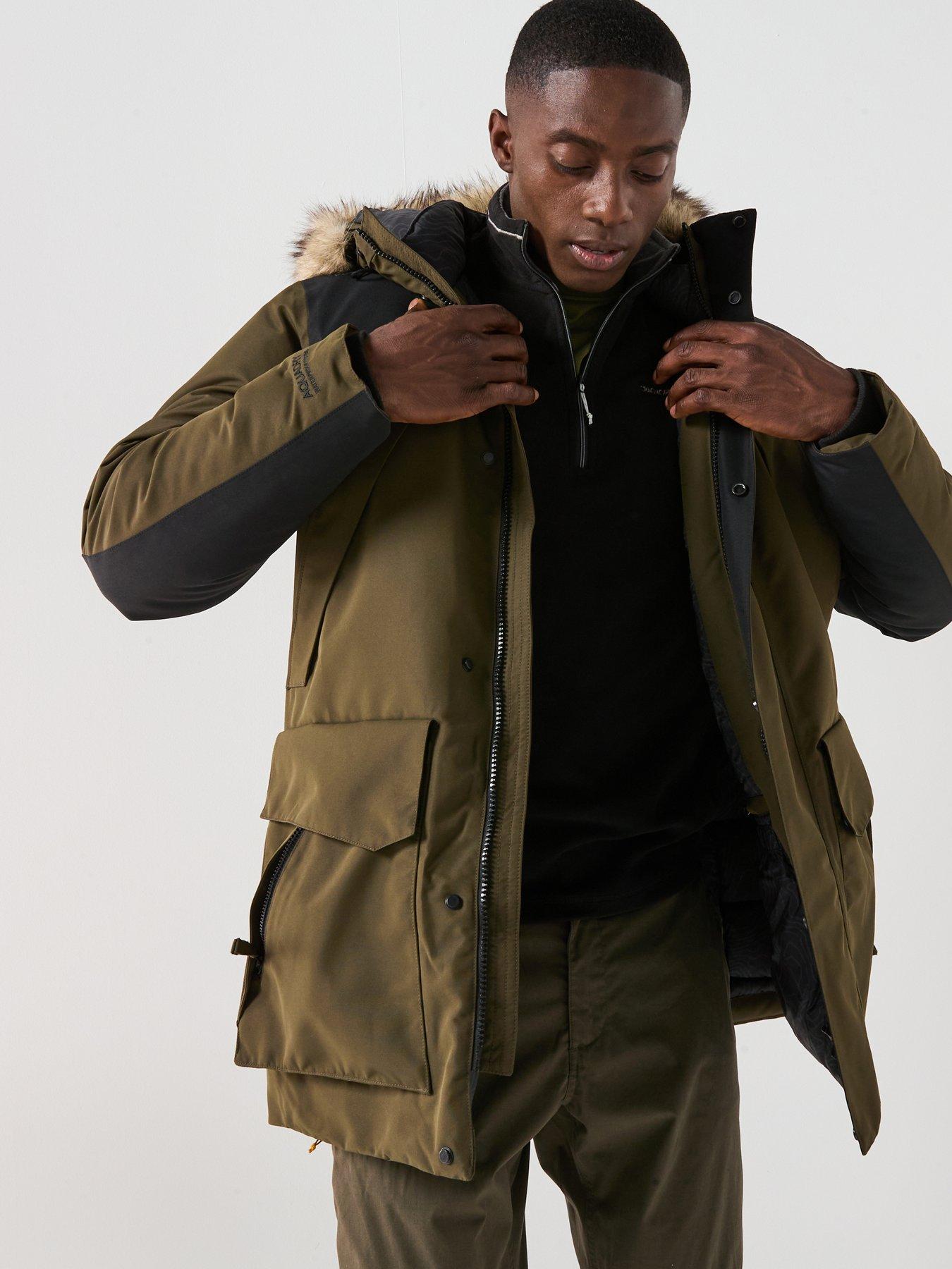 undefined Mens Bishorn Waterproof Jacket - Green