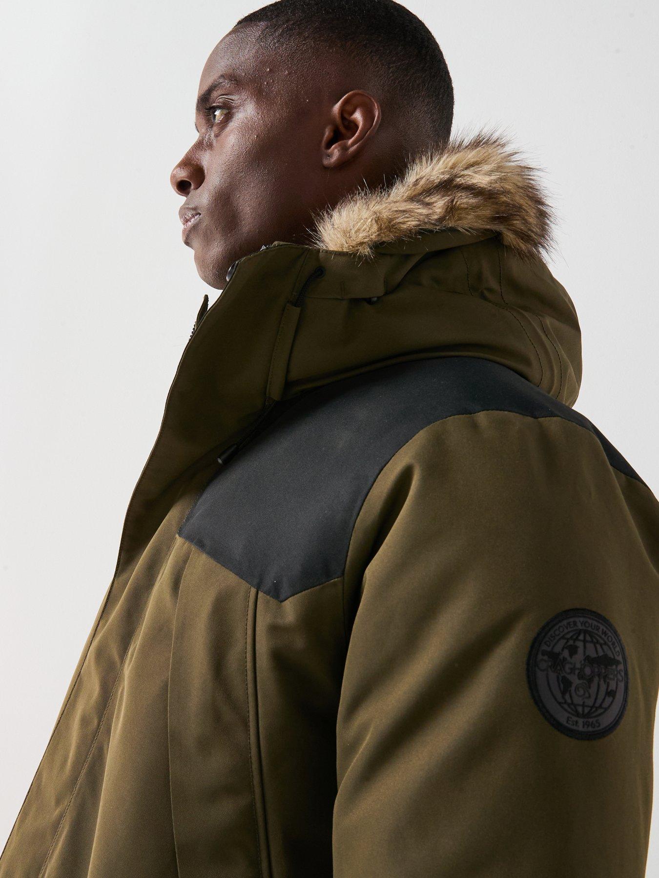 Image 5 of 6 of Craghoppers Mens Bishorn Waterproof Jacket - Green