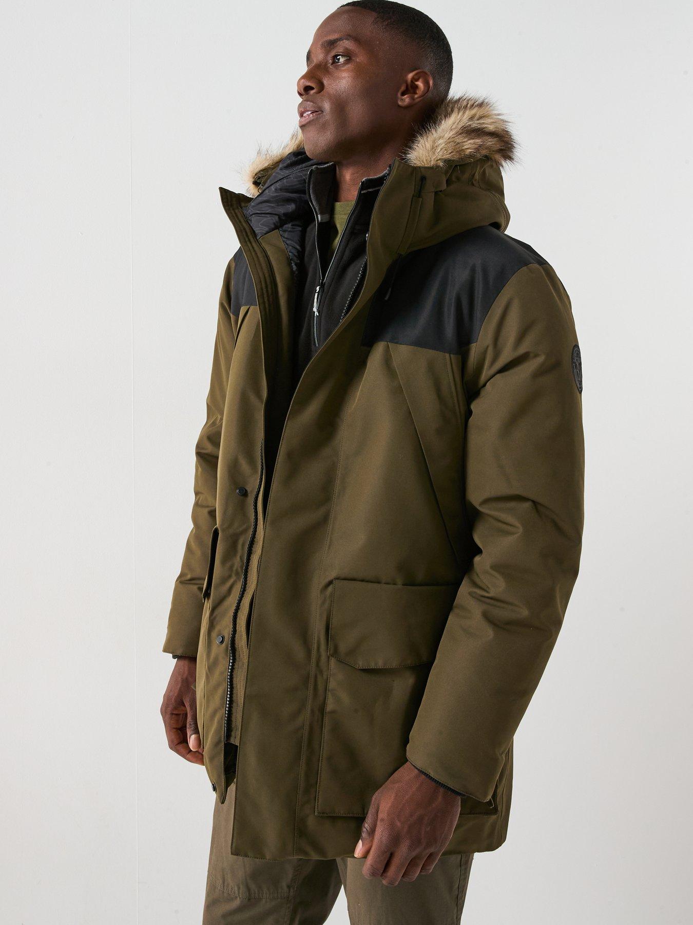 Image 6 of 6 of Craghoppers Mens Bishorn Waterproof Jacket - Green