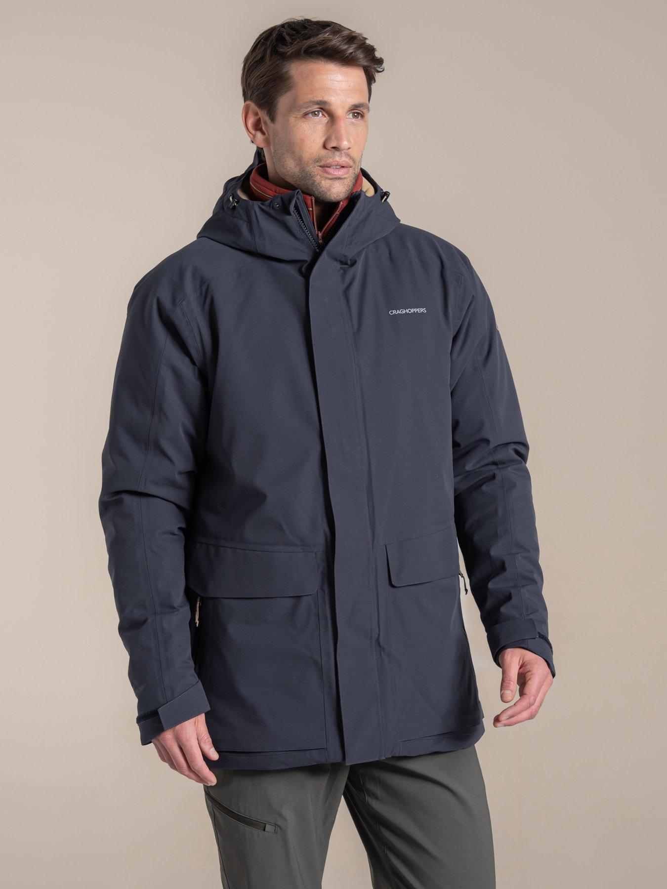 undefined Mens Lorton Thermic Waterproof Jacket - Grey