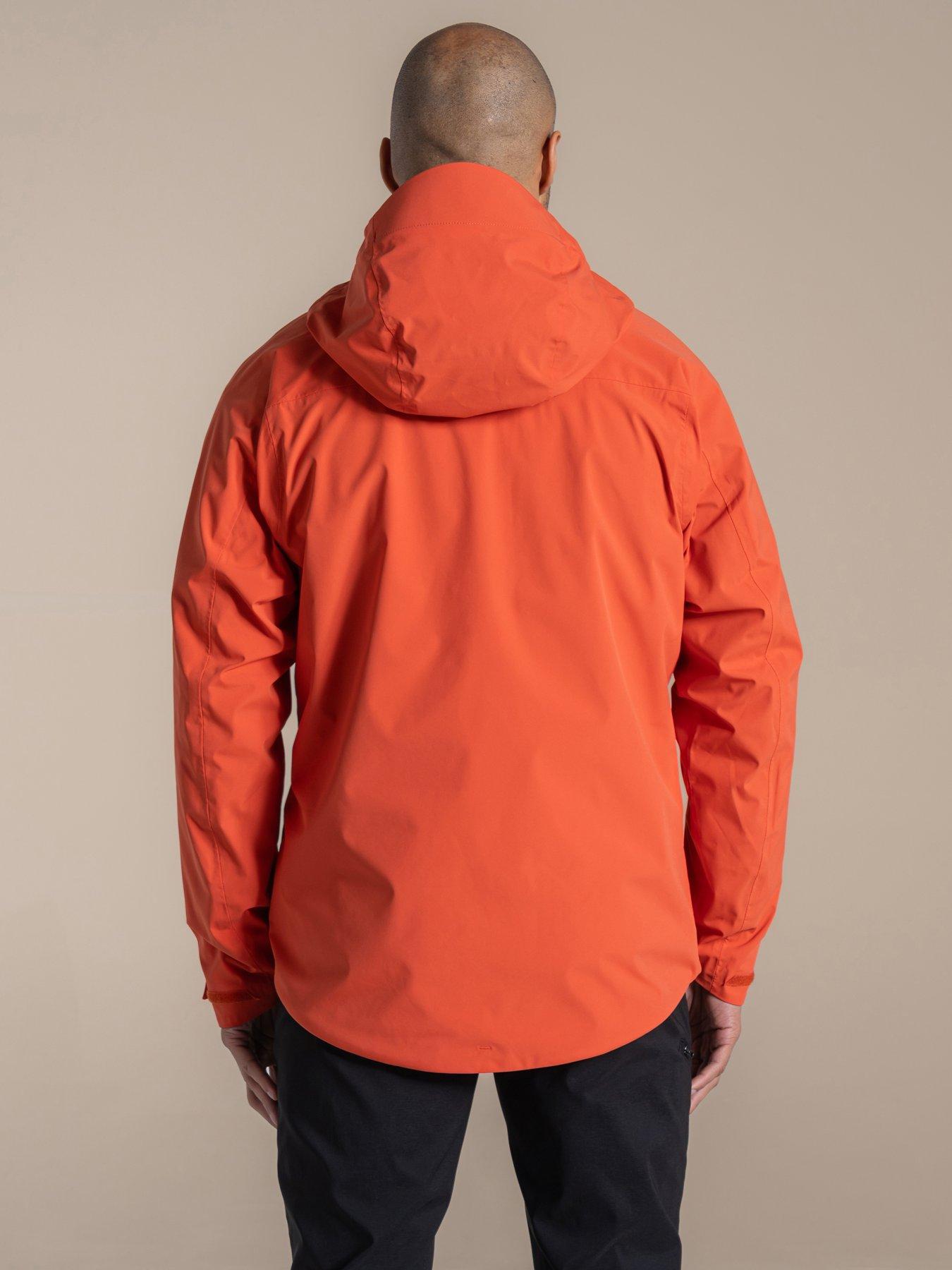  image of craghoppers-mens-ponsa-waterproof-jacket-orange