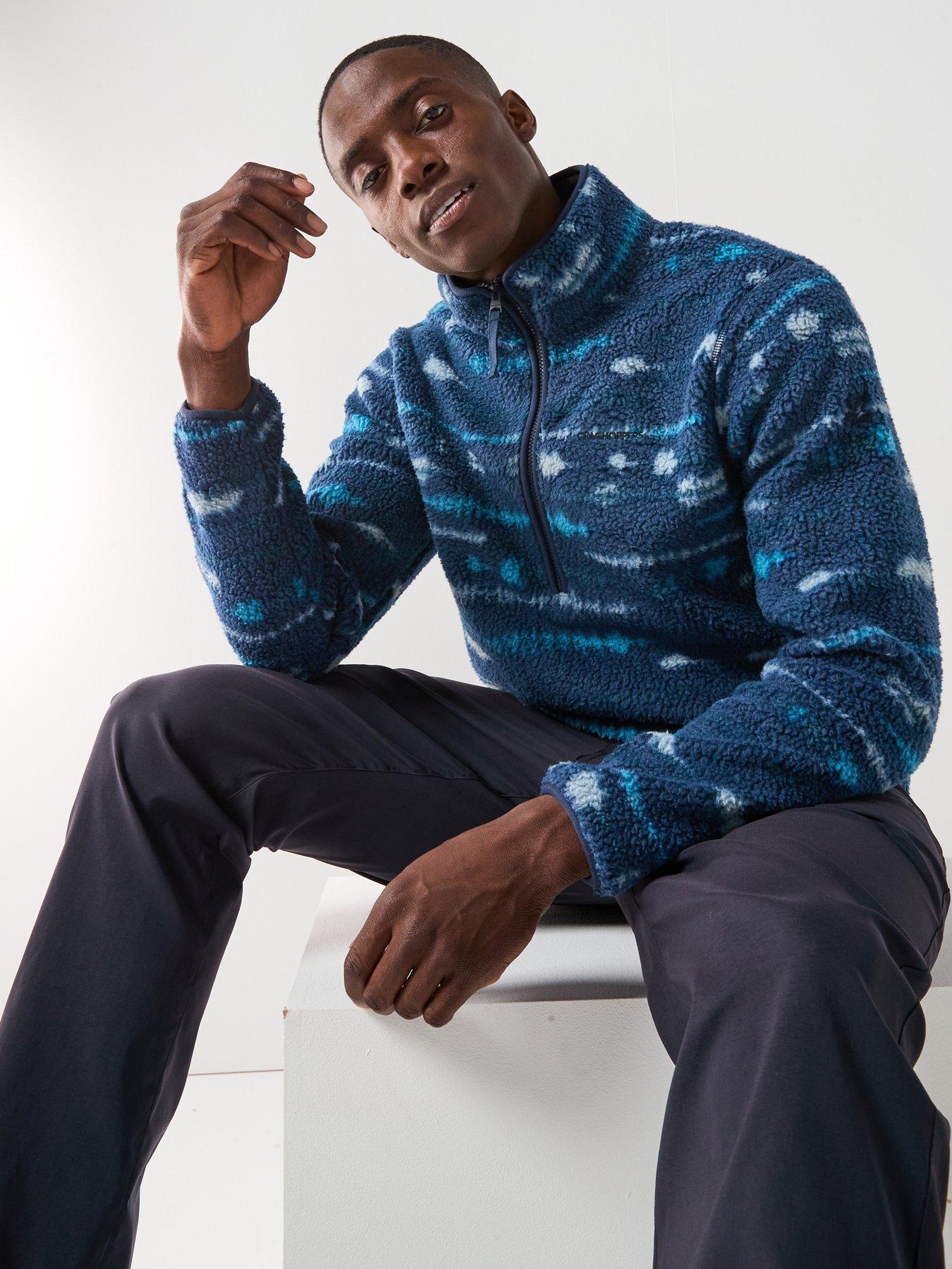 Image 4 of 6 of Craghoppers National Trust Rawthey Half Zip Fleece - Navy
