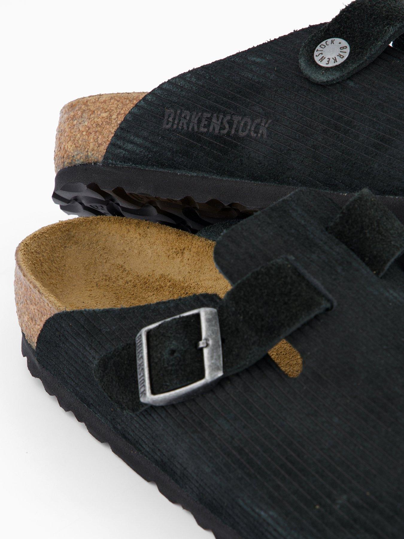  image of birkenstock-boston-corduroy-clog-black