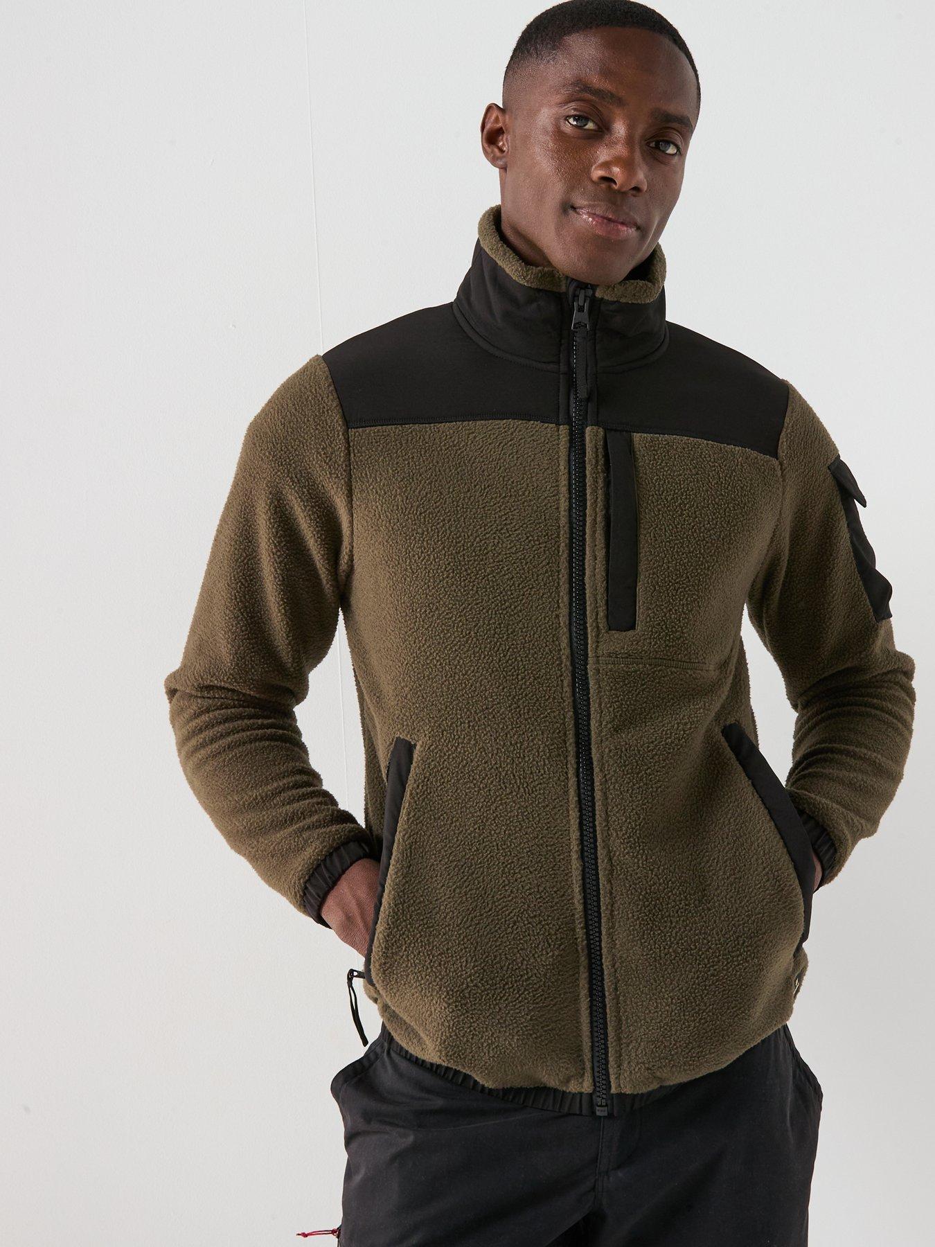 undefined Mens Braefell Fleece Jacket - Green