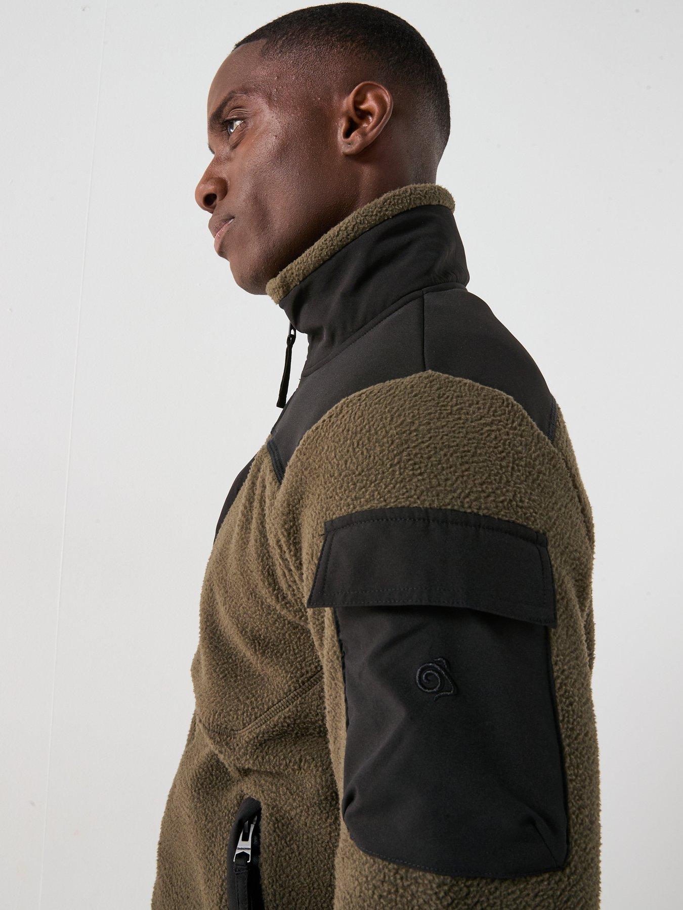 Image 6 of 6 of Craghoppers Mens Braefell Fleece Jacket - Green