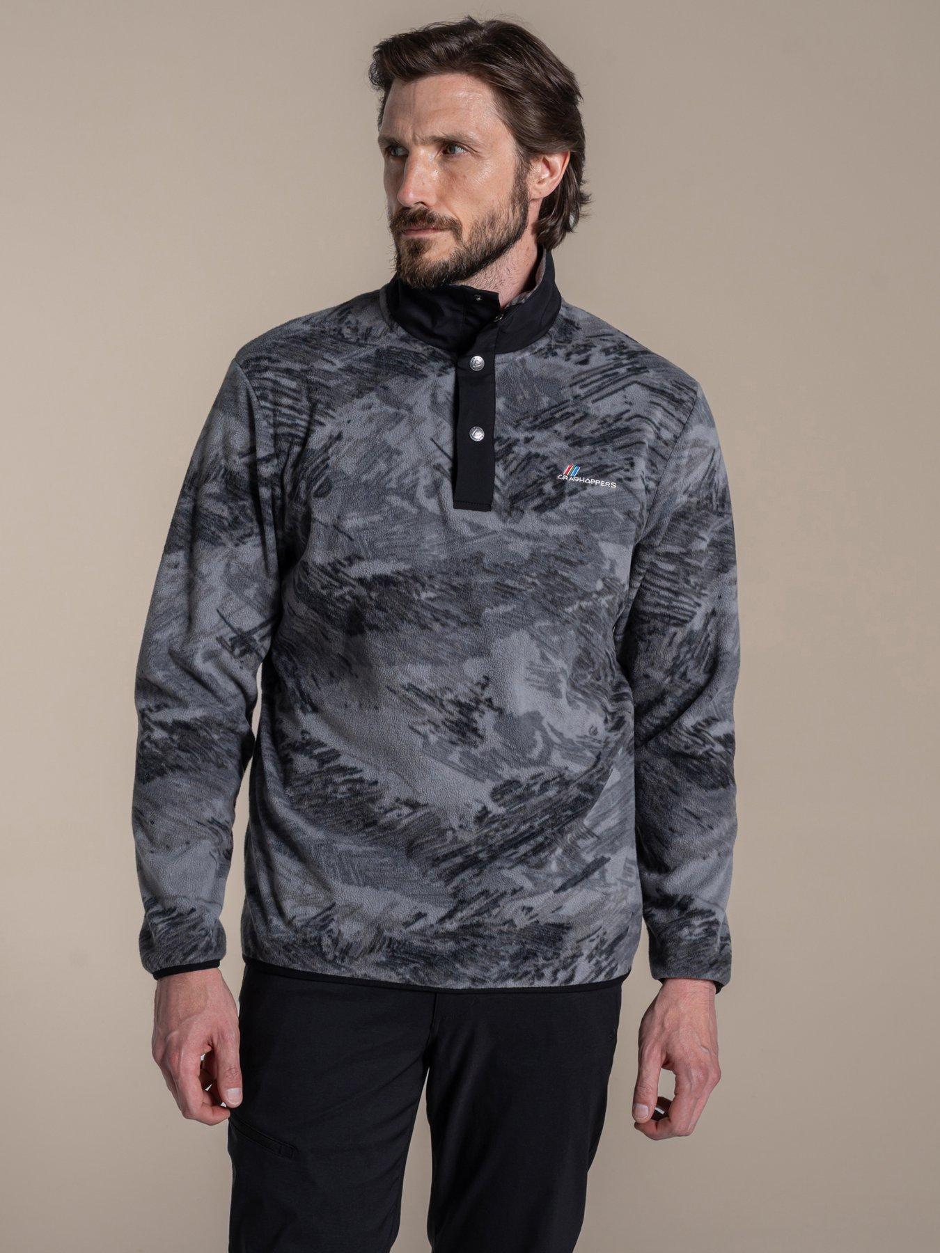 Image 1 of 4 of Craghoppers Mens Dewsh Ii Overhead Fleece - Grey