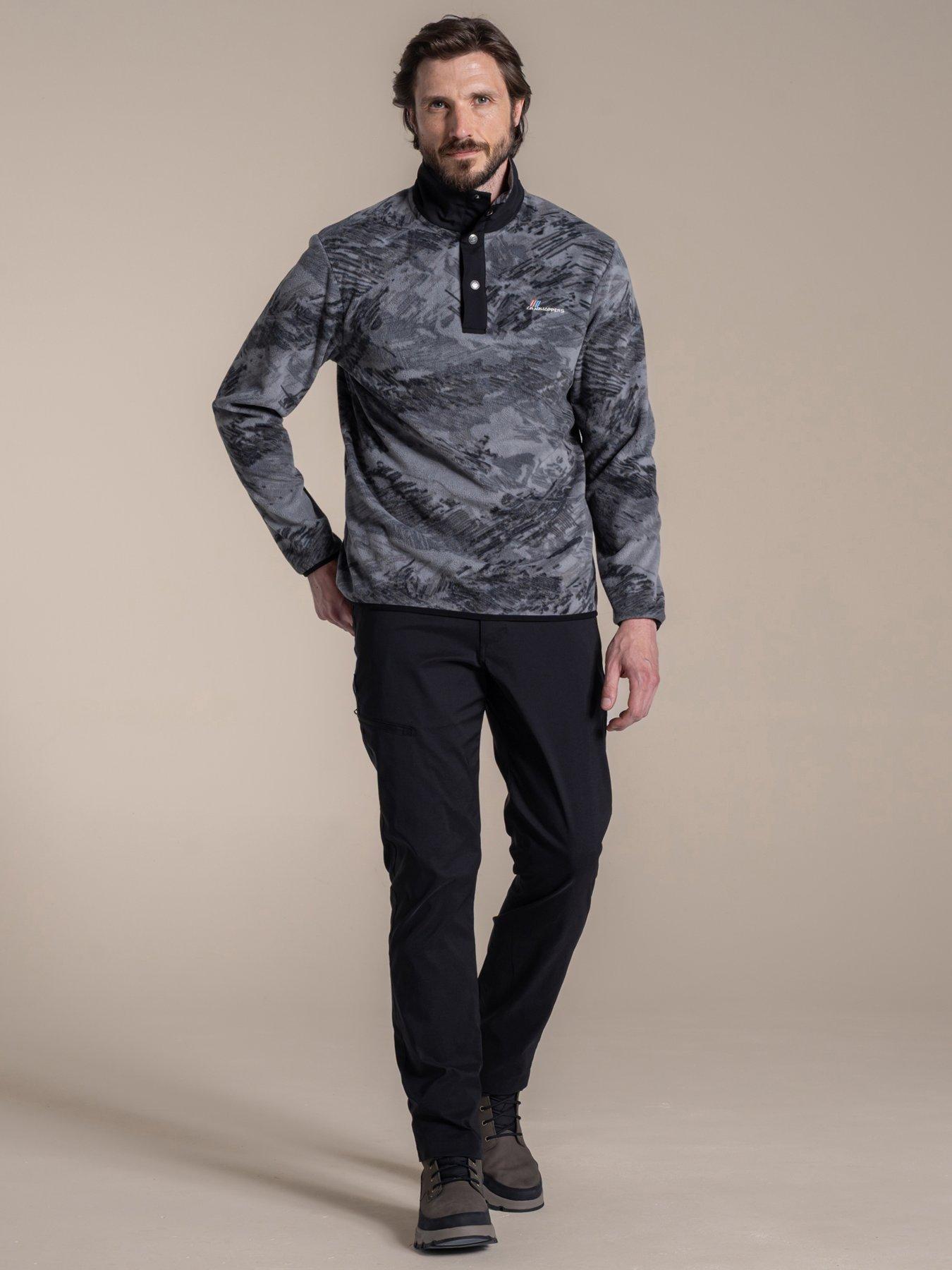 Image 3 of 4 of Craghoppers Mens Dewsh Ii Overhead Fleece - Grey