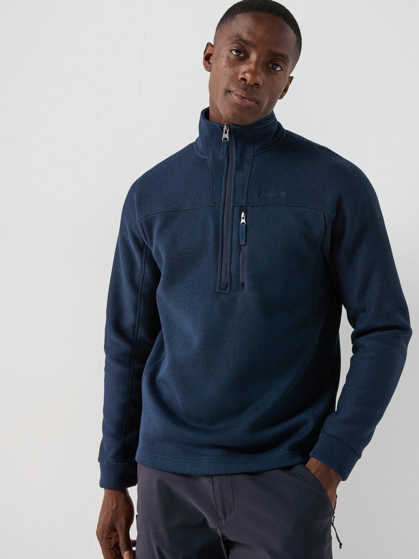 undefined Mens Torney Half Zip Fleece - Navy