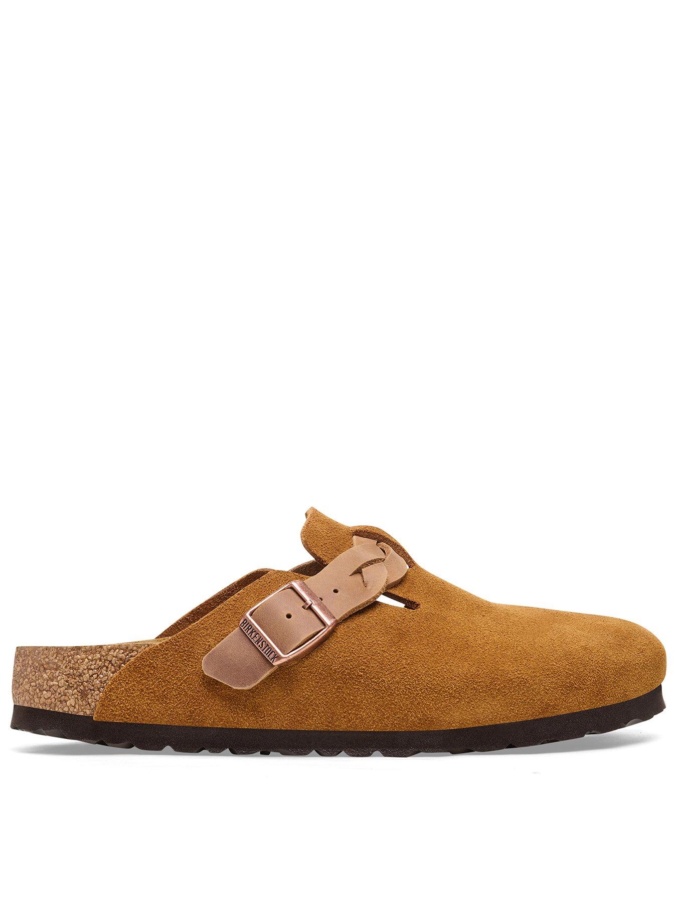 undefined Boston Braided Suede Clog - Mink