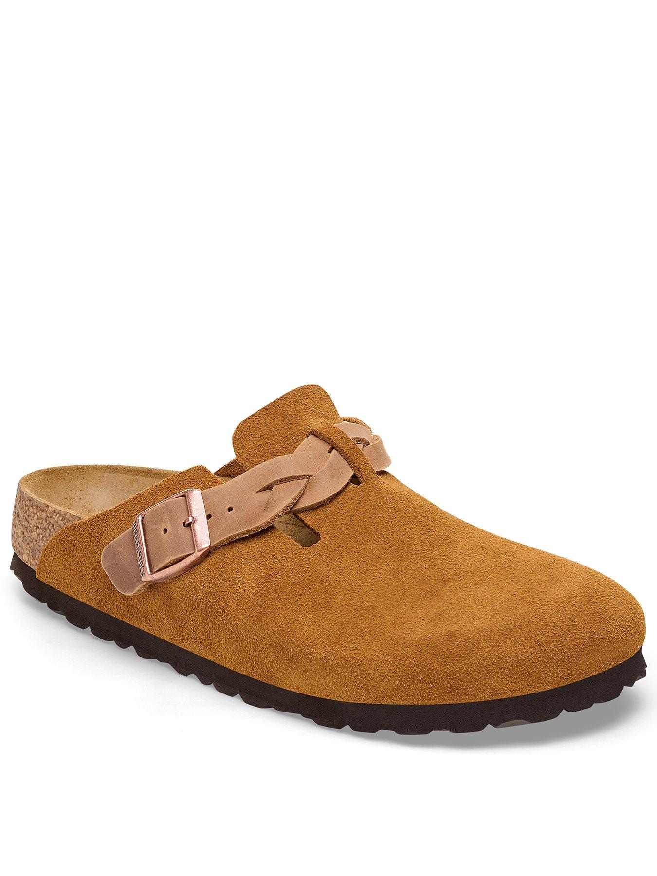undefined Boston Braided Suede Clog - Mink