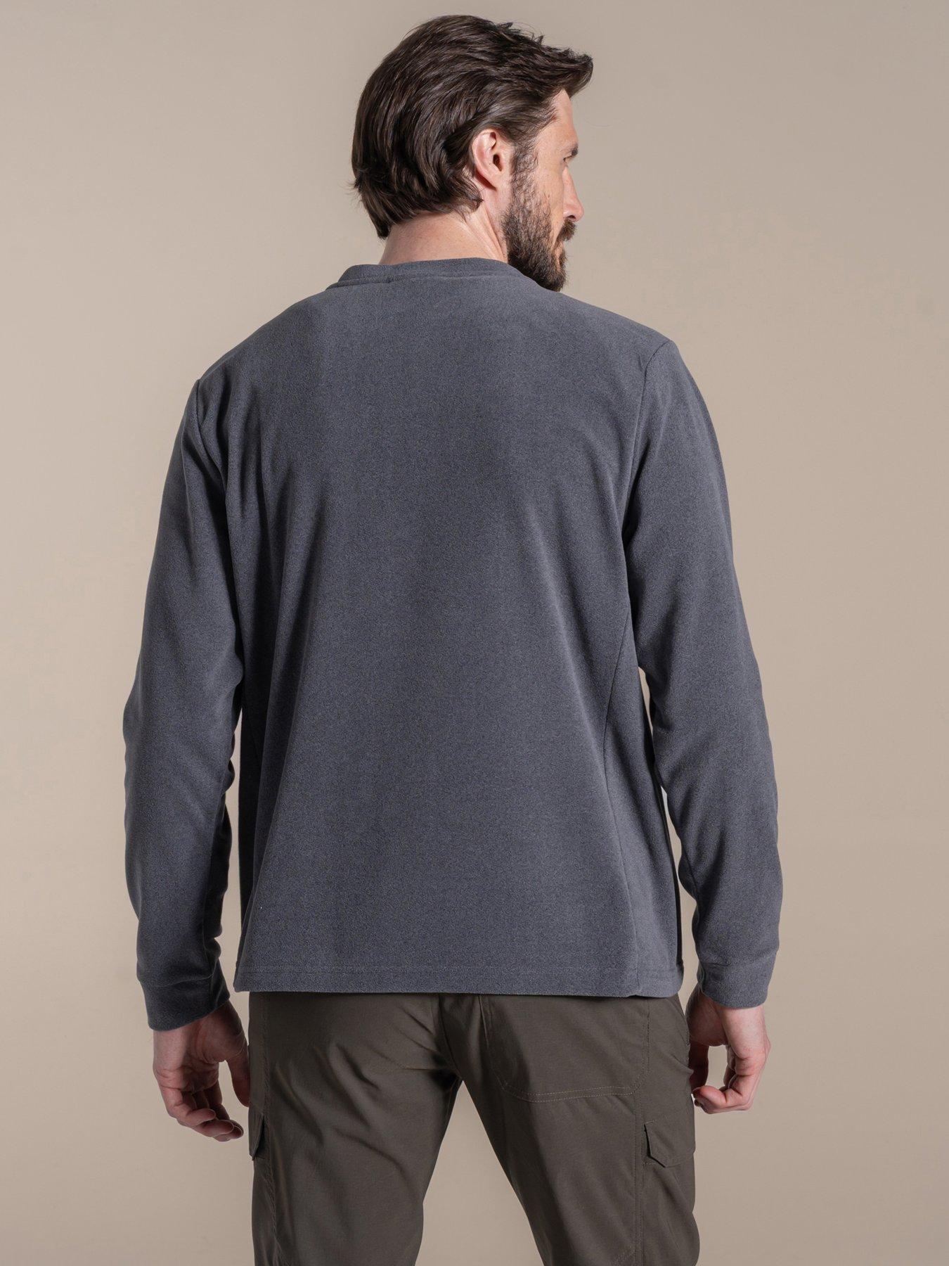 Image 2 of 4 of Craghoppers Mens Corey Crew Neck Fleece Sweatshirt - Black