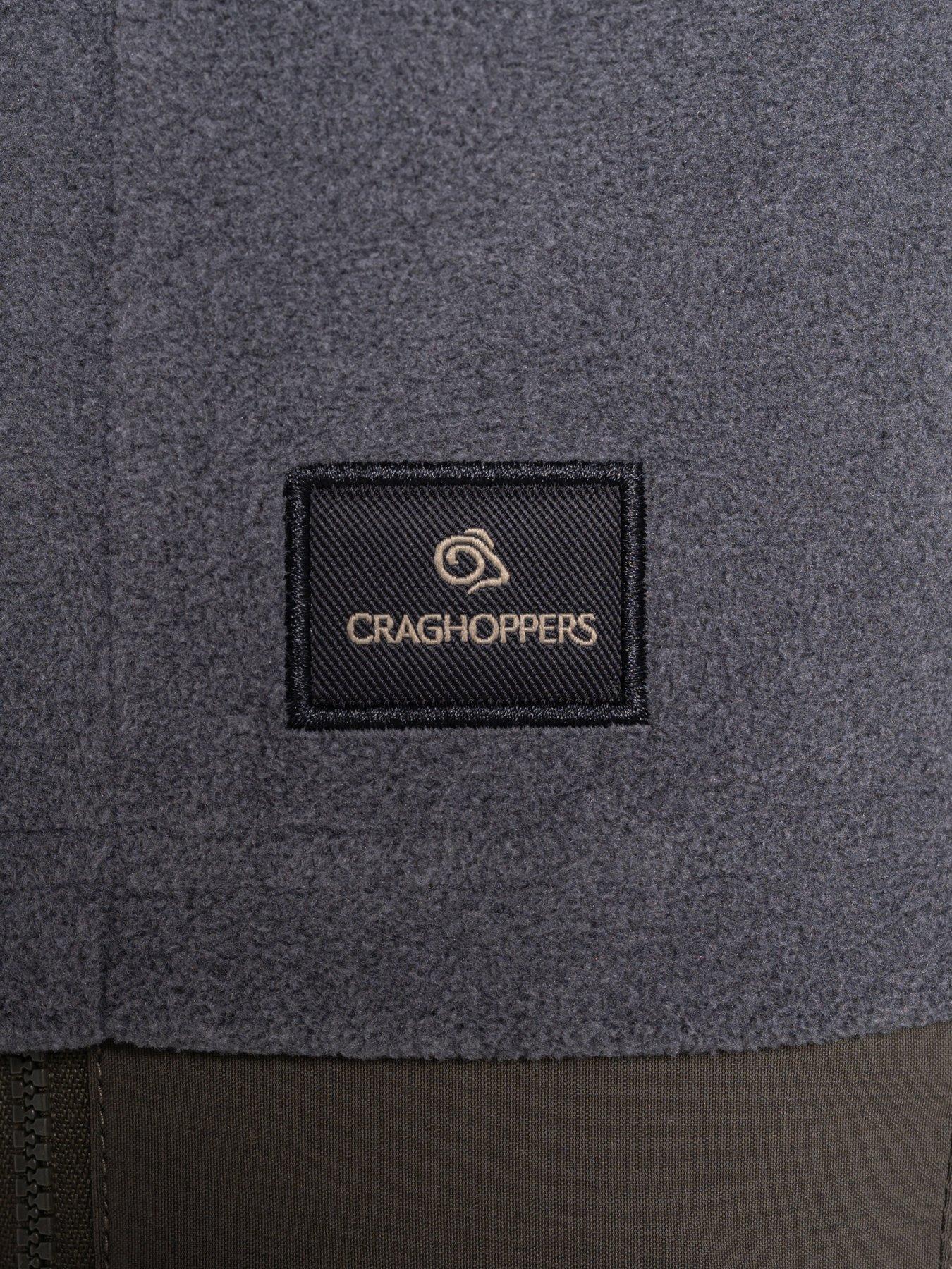 Image 4 of 4 of Craghoppers Mens Corey Crew Neck Fleece Sweatshirt - Black