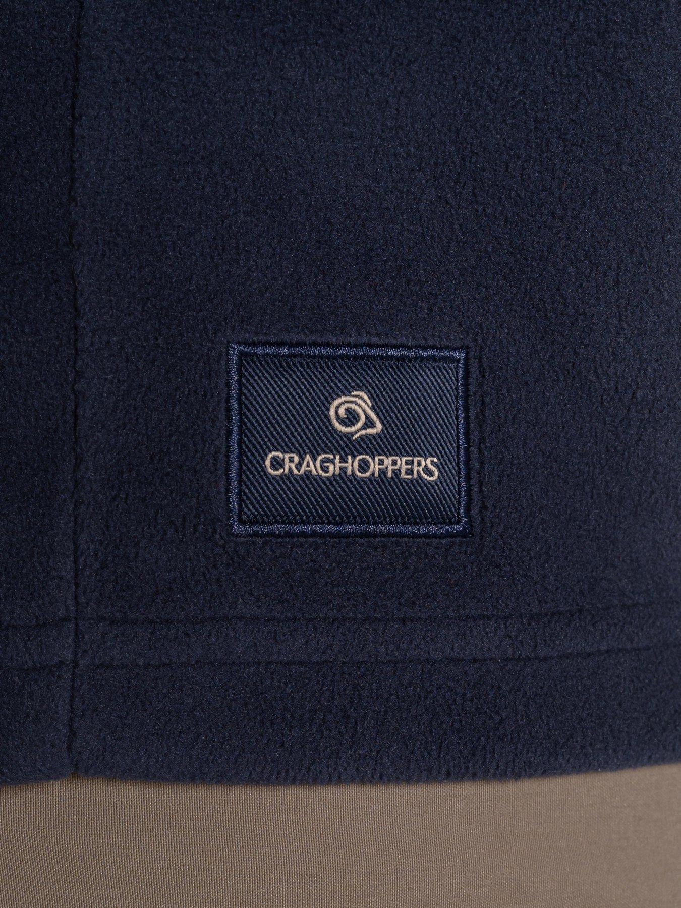 Image 4 of 4 of Craghoppers Mens Corey Crew Neck Fleece Sweatshirt - Navy