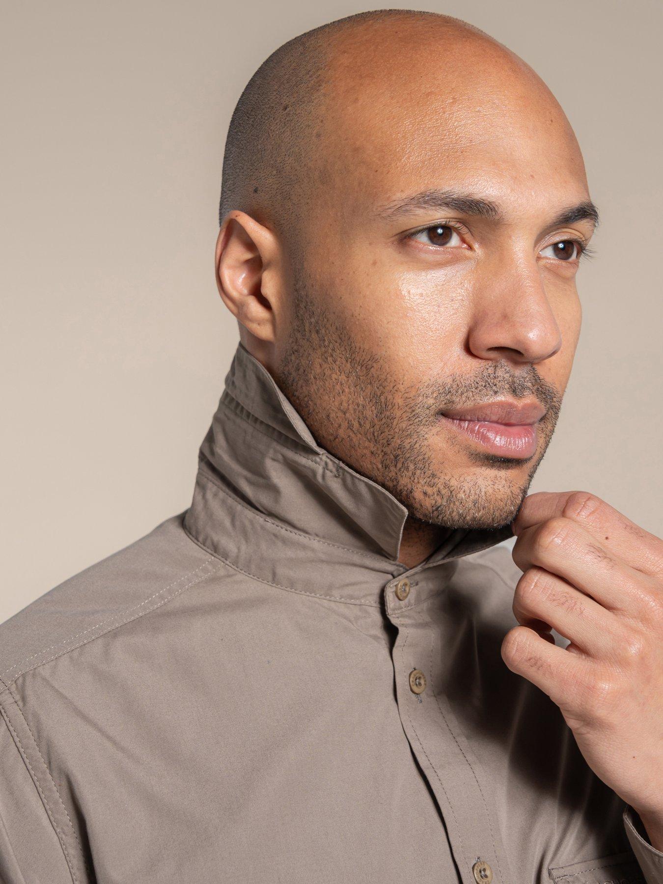 Image 5 of 6 of Craghoppers Mens Kiwi Ii Long Sleeved Shirt - Grey