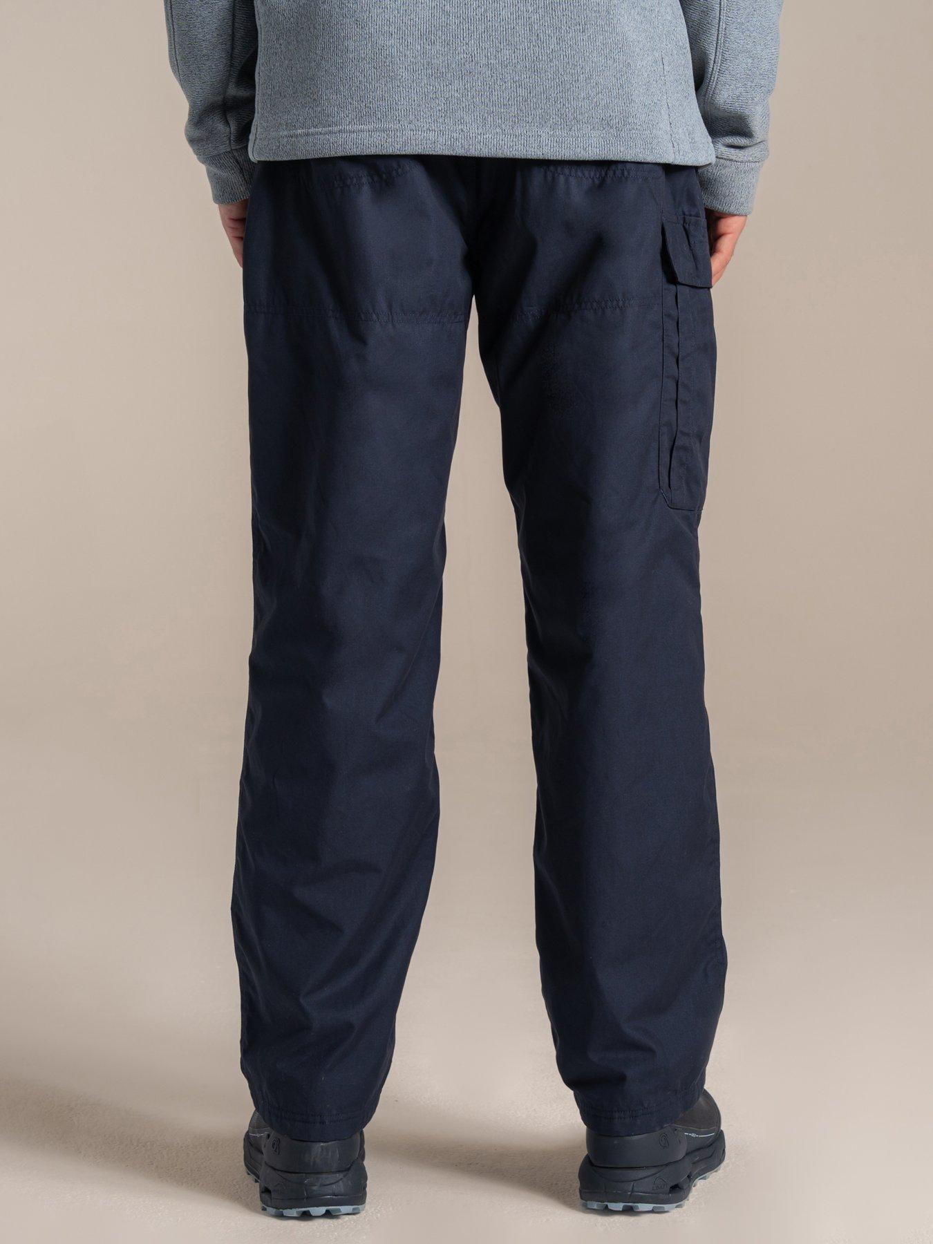 Image 2 of 6 of Craghoppers Mens Kiwi Thermo Trousers - Navy