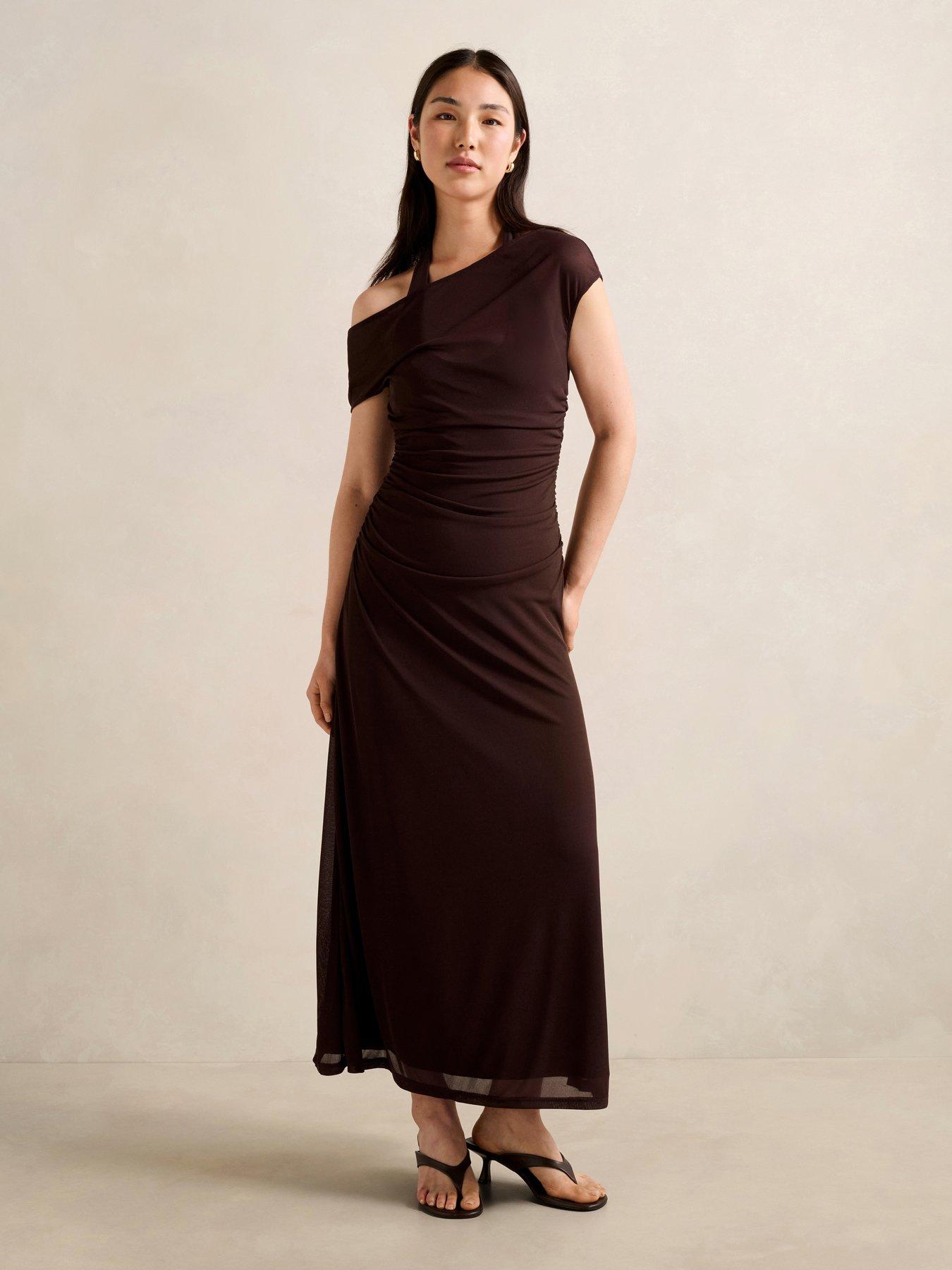 front image of forever-new-brooklyn-layered-jersey-maxi-dress-brown