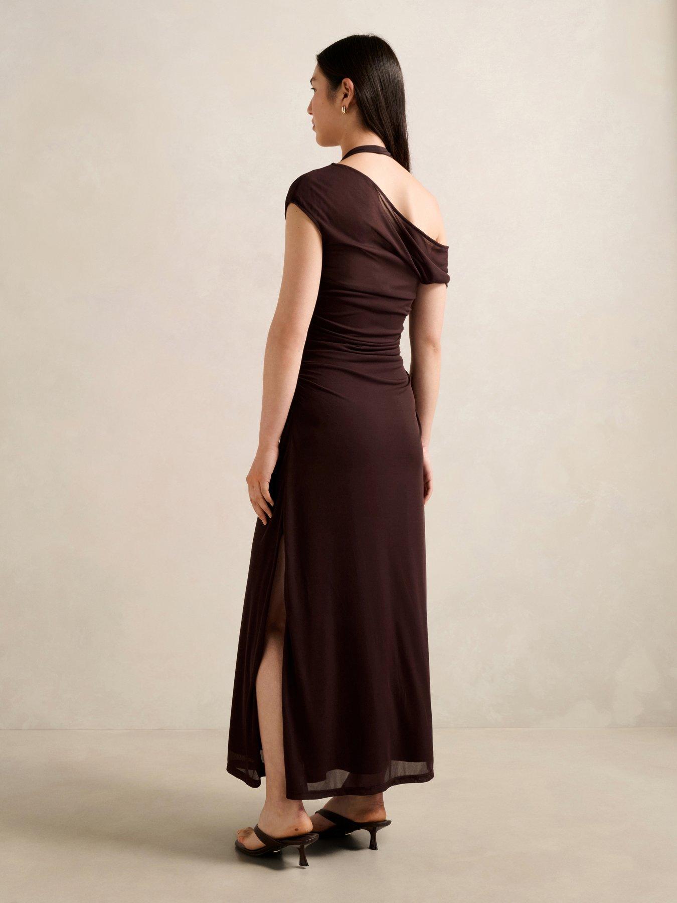 image of forever-new-brooklyn-layered-jersey-maxi-dress-brown