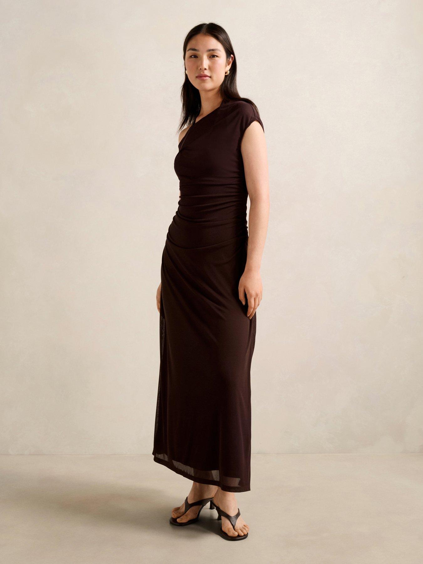  image of forever-new-brooklyn-layered-jersey-maxi-dress-brown