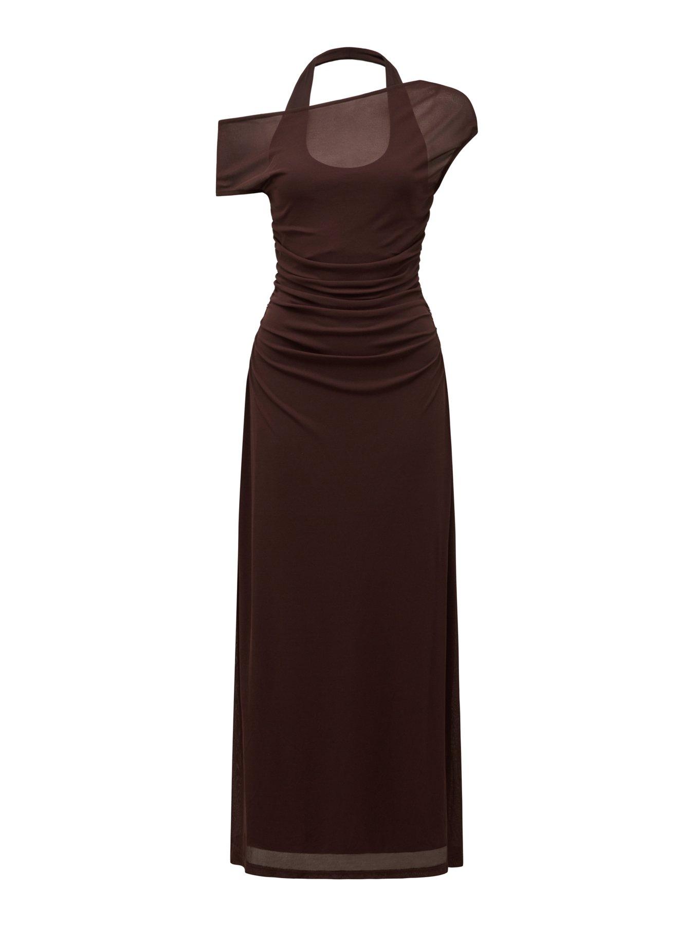  image of forever-new-brooklyn-layered-jersey-maxi-dress-brown