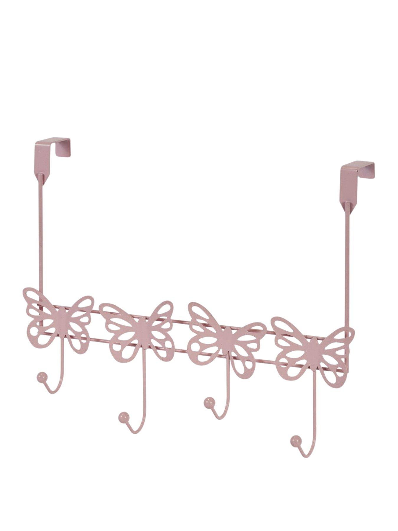 Showerdrape Butterflies Over Door Storage Hooks