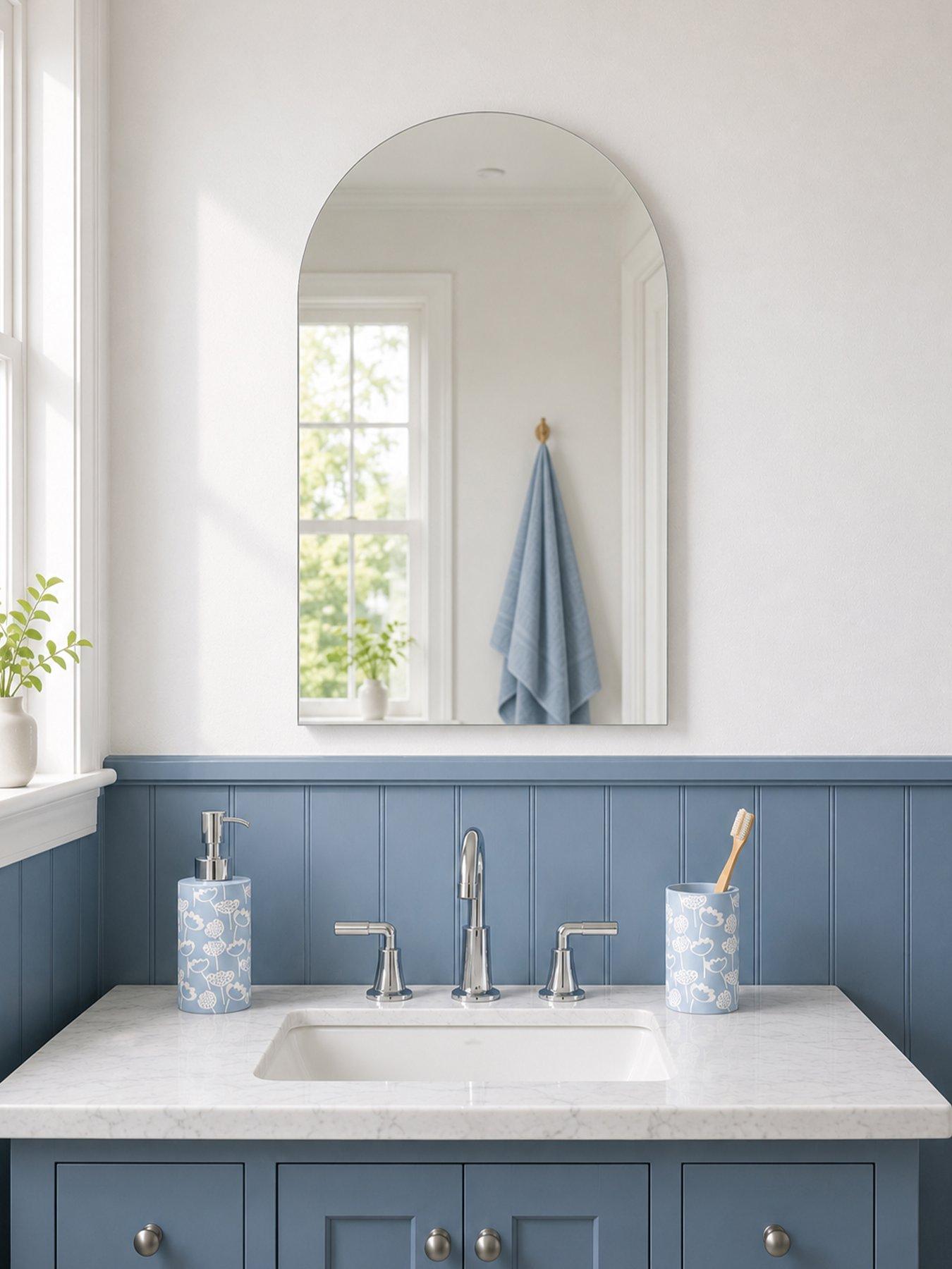 Showerdrape Hampton Arched Mirror