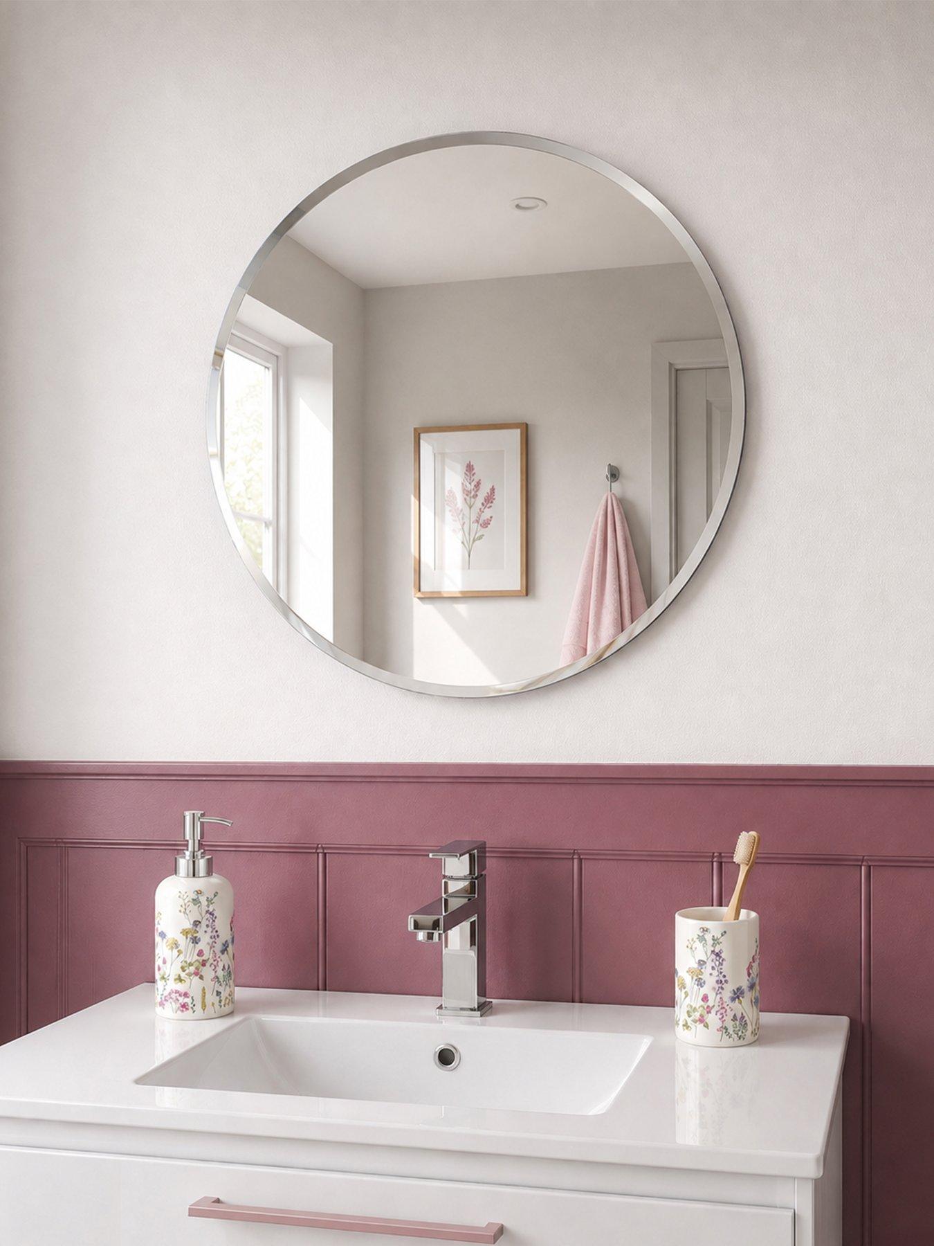 Showerdrape Fitzrovia Round Mirror