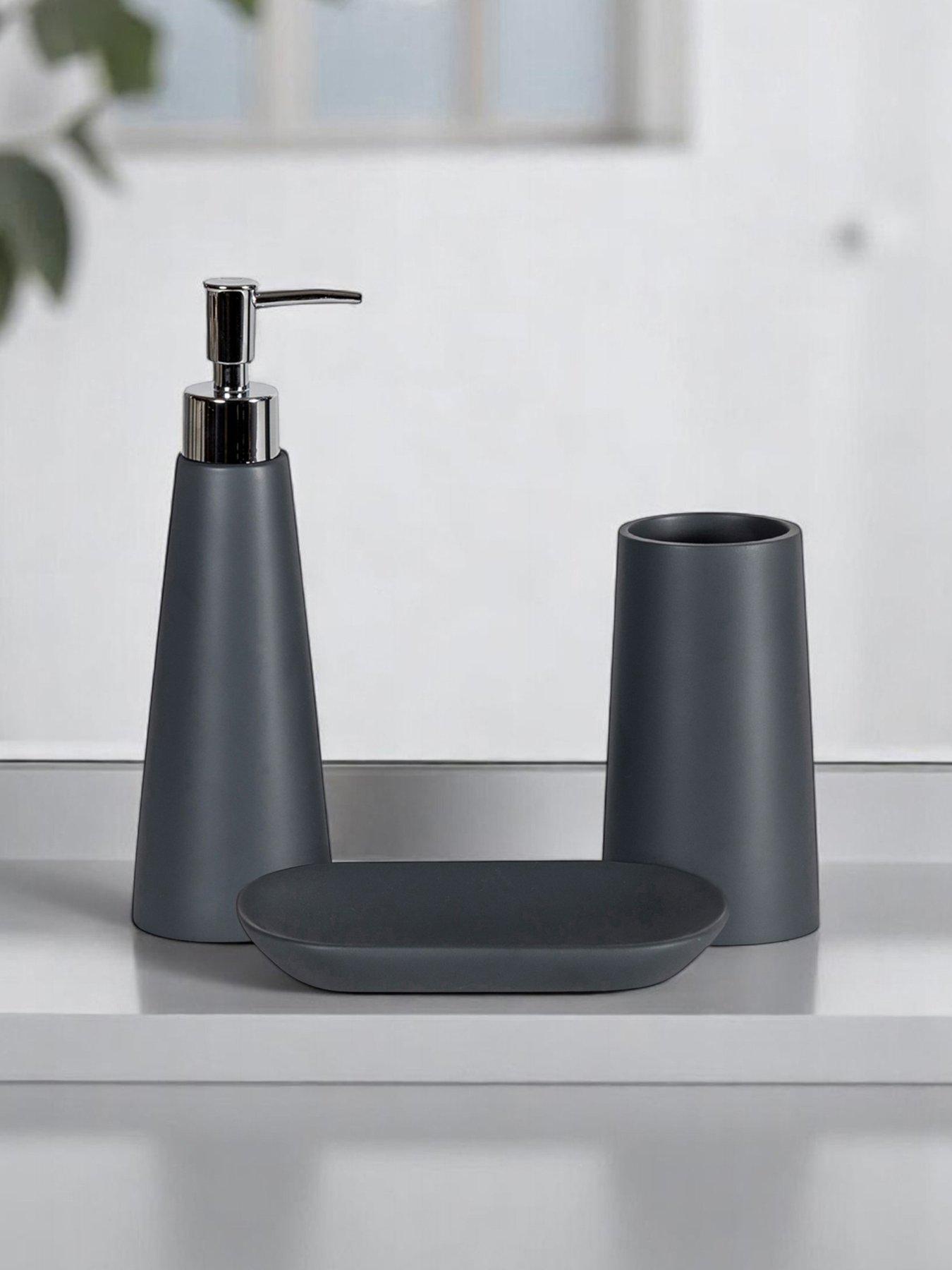 Showerdrape Alto White 3pc Set