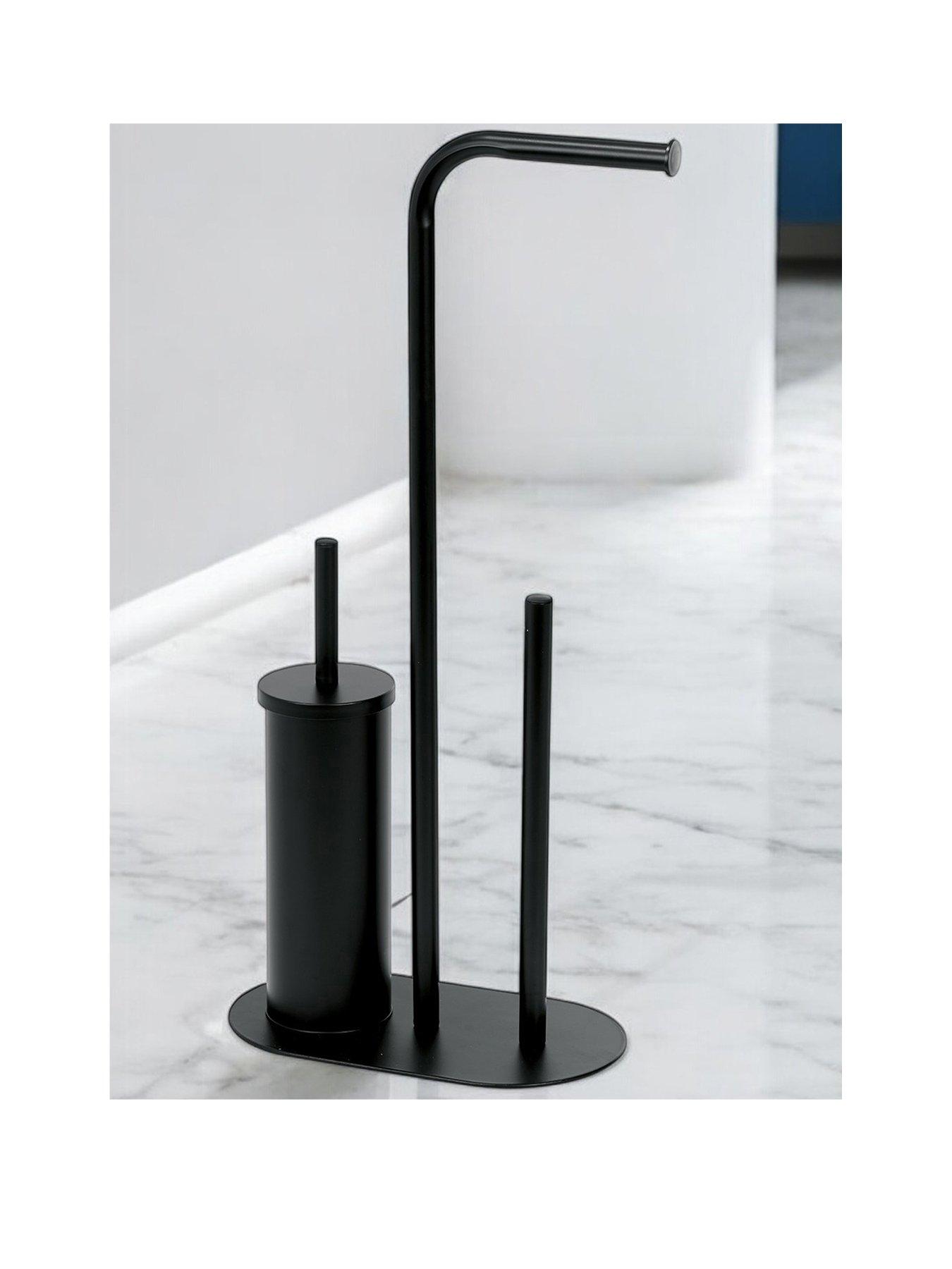 showerdrape-aspen-3-in-1-toilet-butler-black