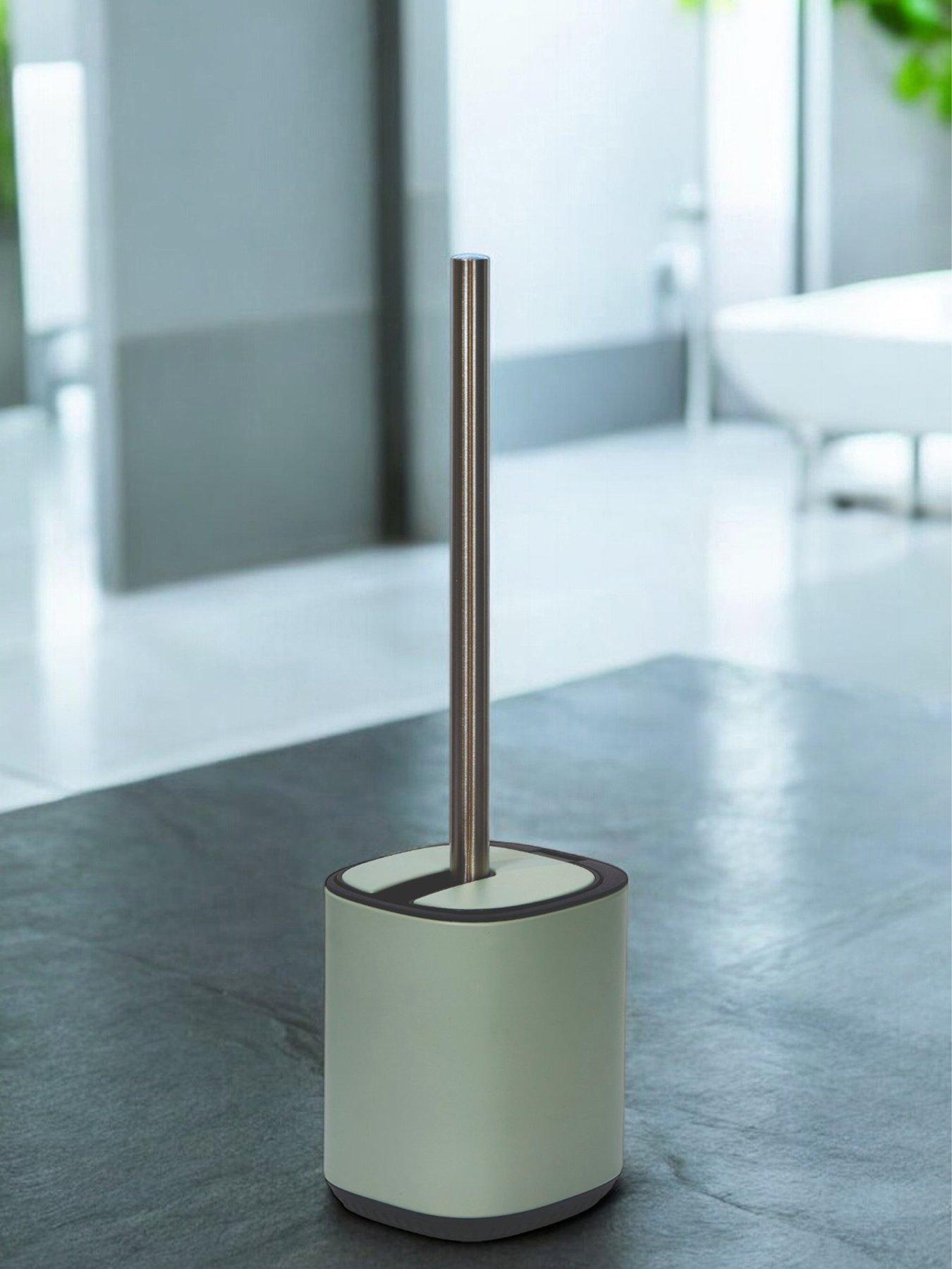Showerdrape Echo Steel Toilet Brush  &  Holder