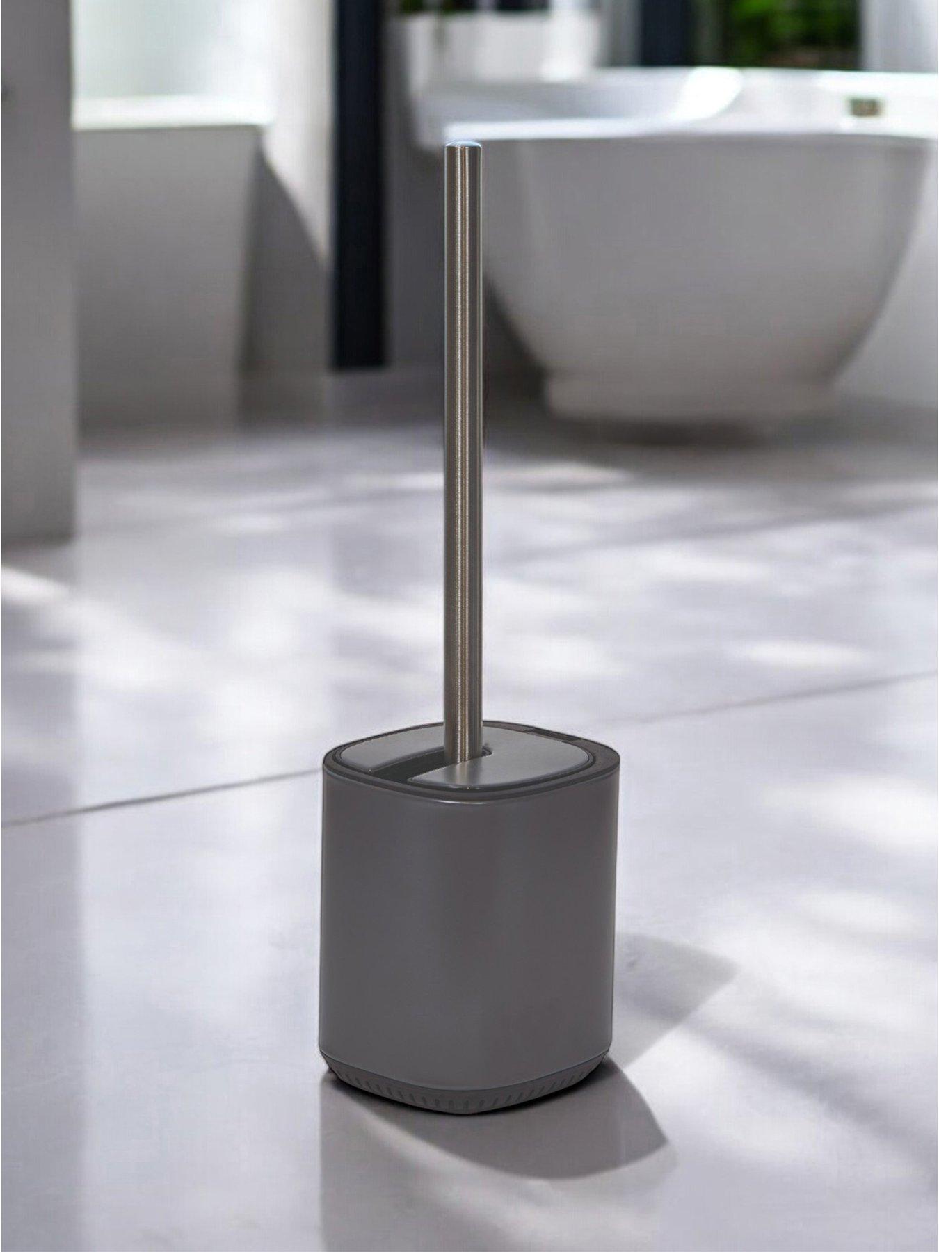 Showerdrape Echo Steel Toilet Brush  &  Holder