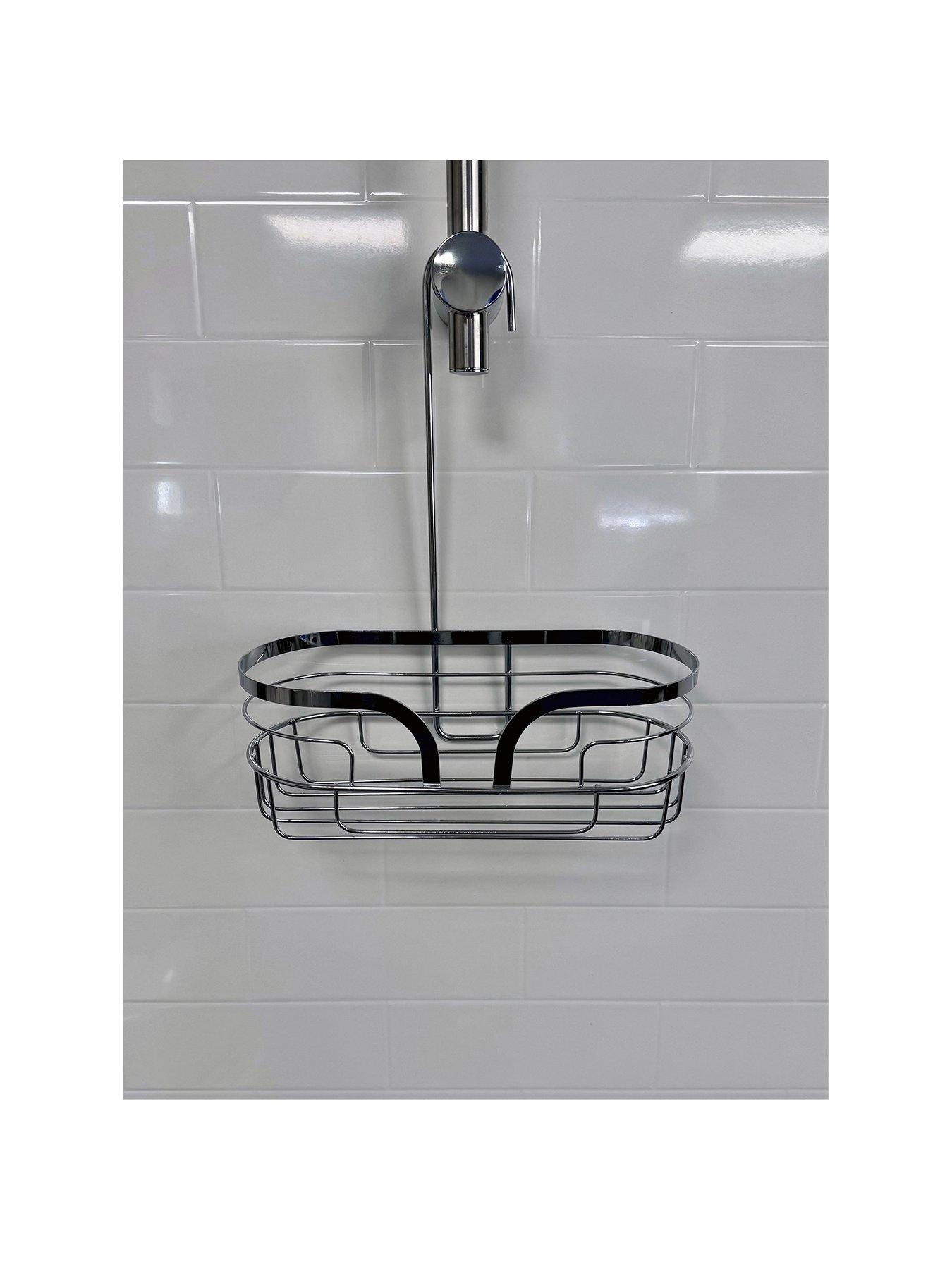Image 2 of 4 of Showerdrape Dante Mini Shower Caddy Black