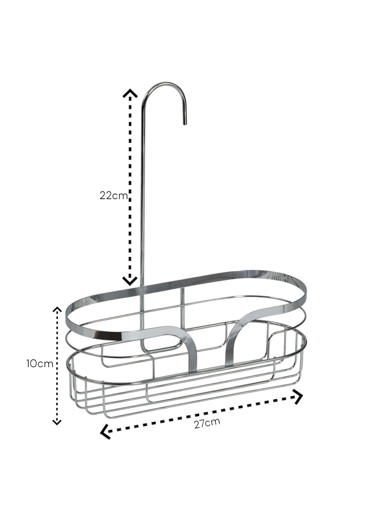 Image 4 of 4 of Showerdrape Dante Mini Shower Caddy Black