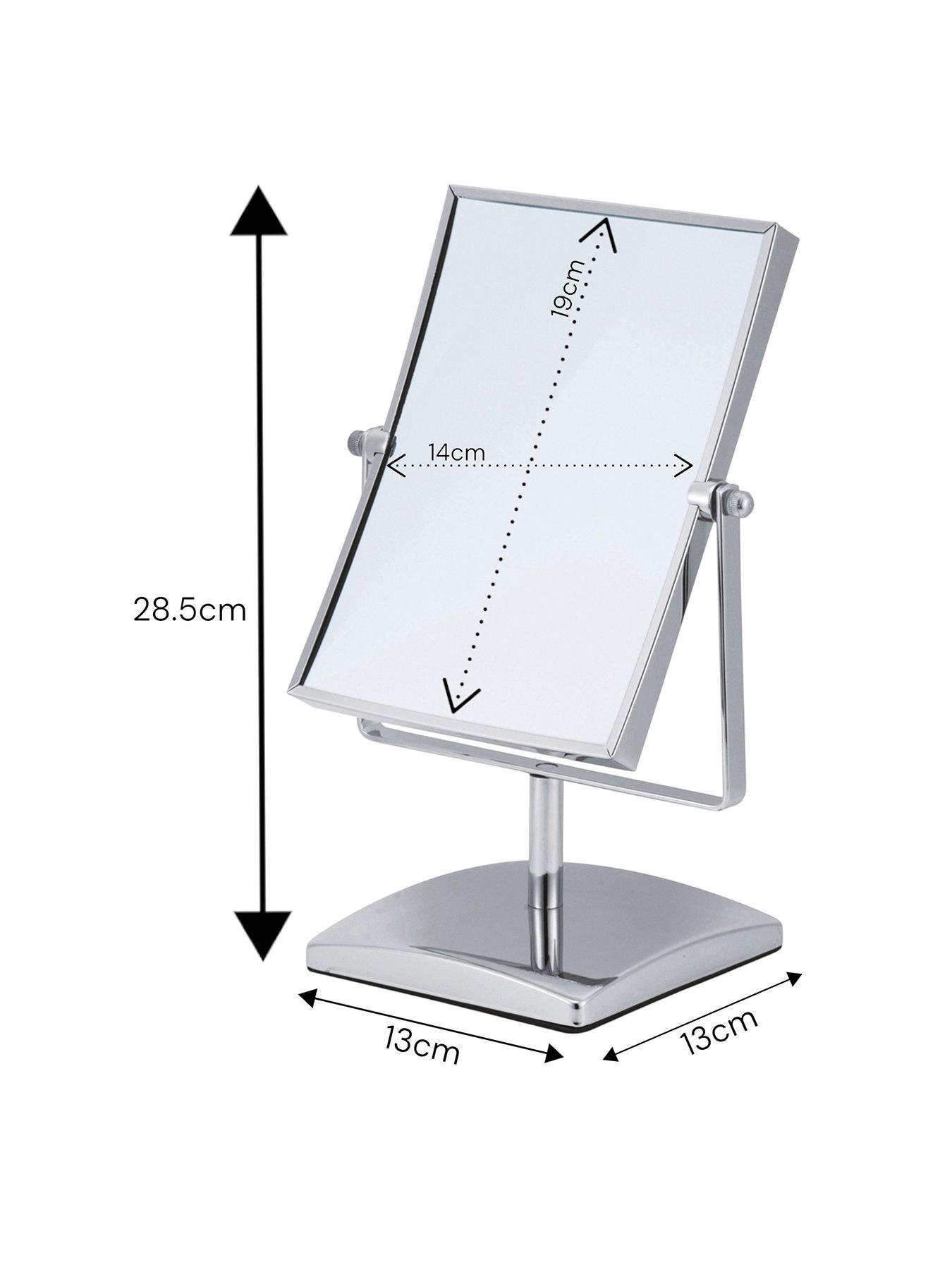 Image 2 of 3 of Showerdrape Teris 3x Magnifying Chrome Makeup Vanity Mirror
