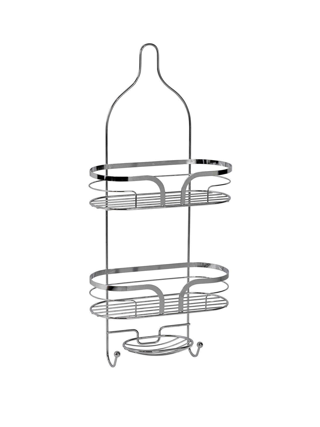 undefined Dante 2 Tier Hanging Shower Caddy Chrome